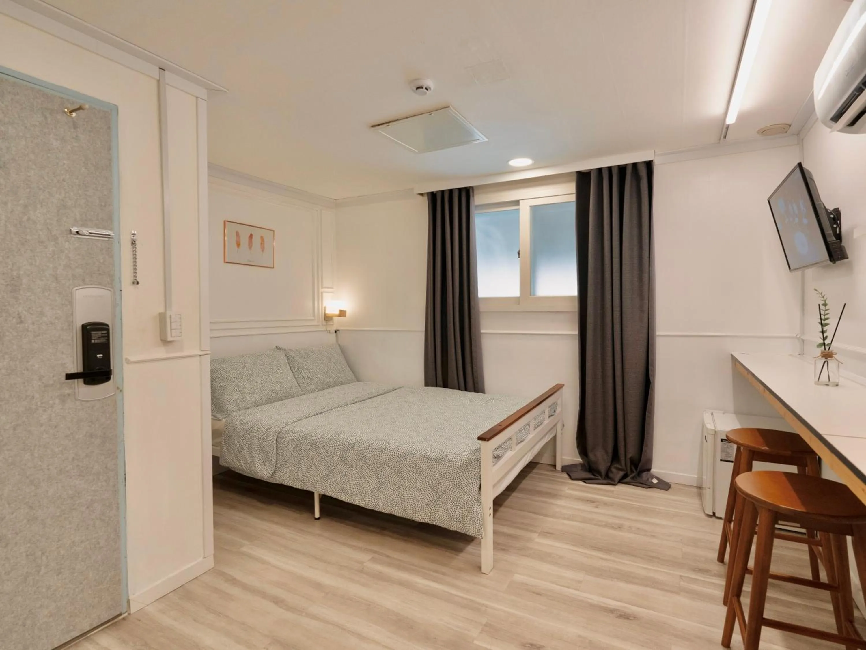 Bed in Seoul Mansion Guesthouse