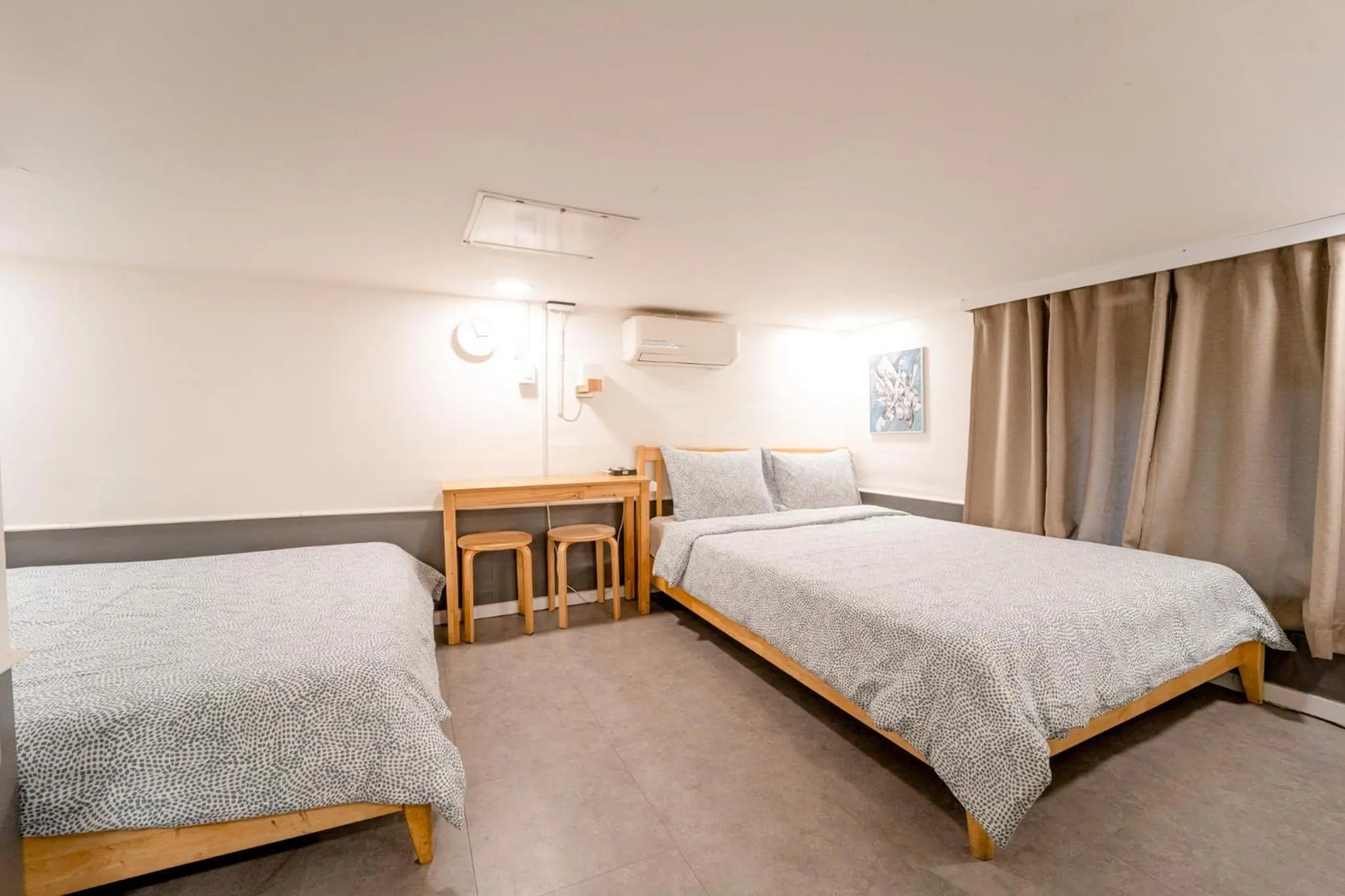 Bed in Seoul Mansion Guesthouse