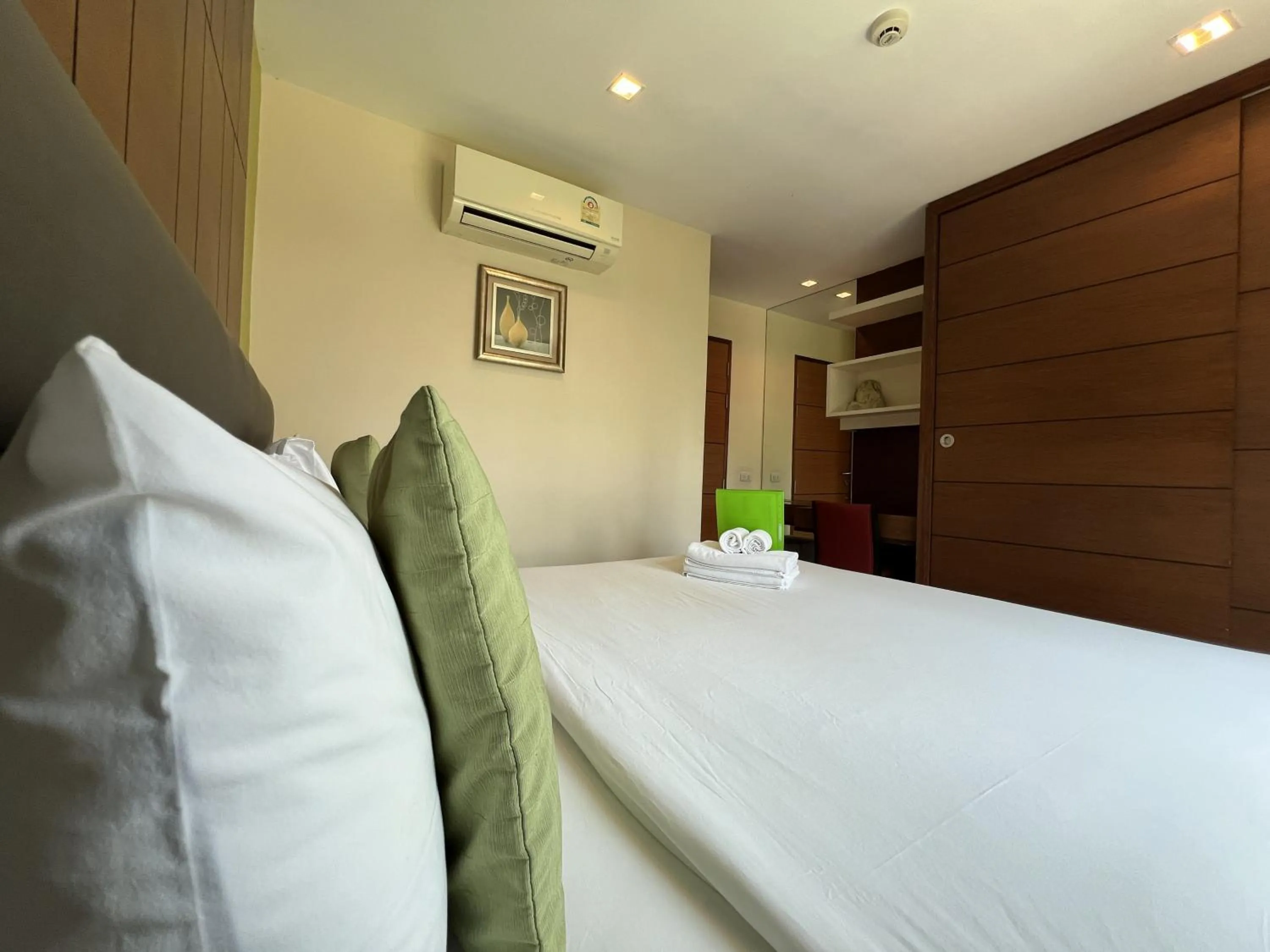 Bed in Silom Forest Exclusive Residence