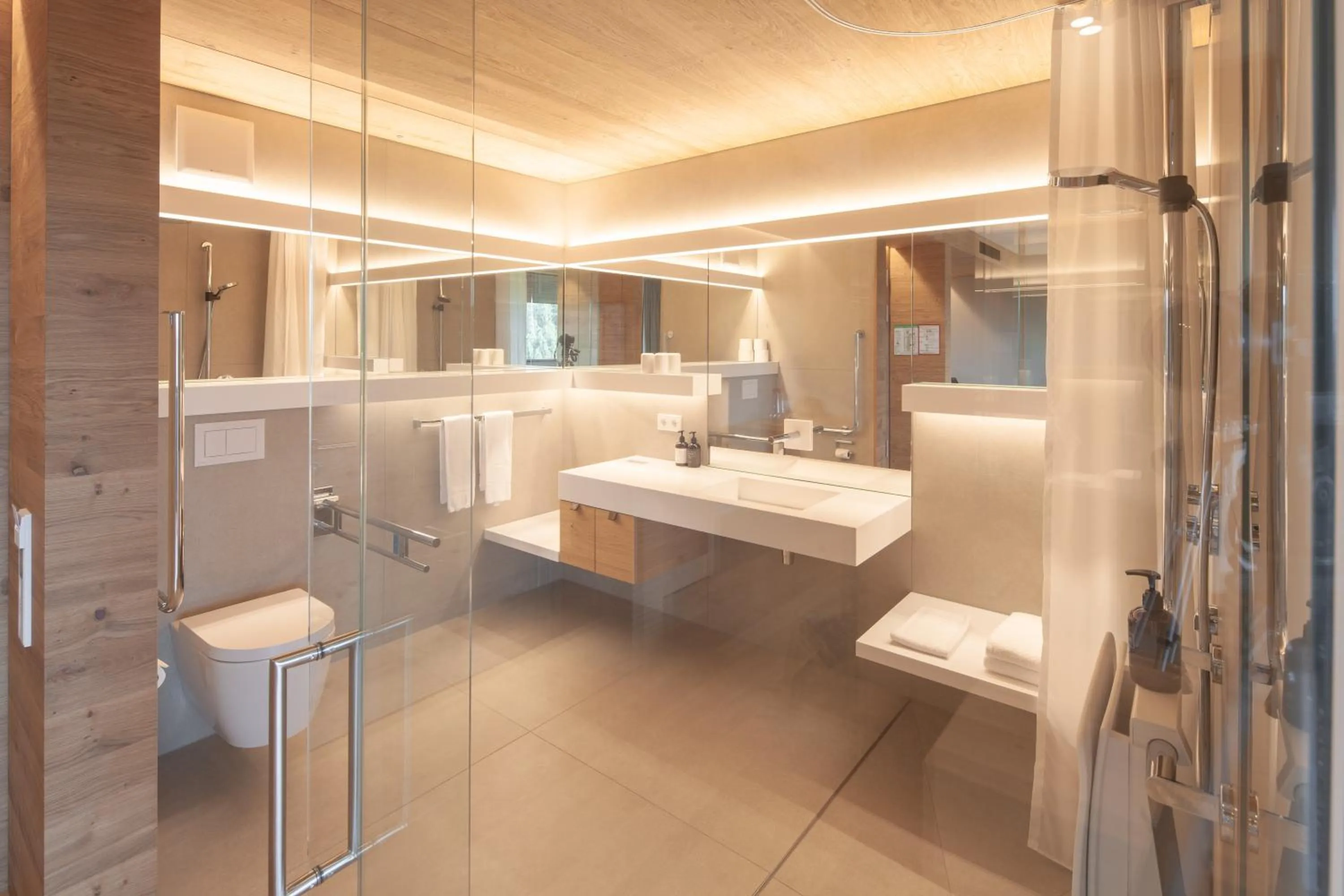 Bathroom in Hotel Munde