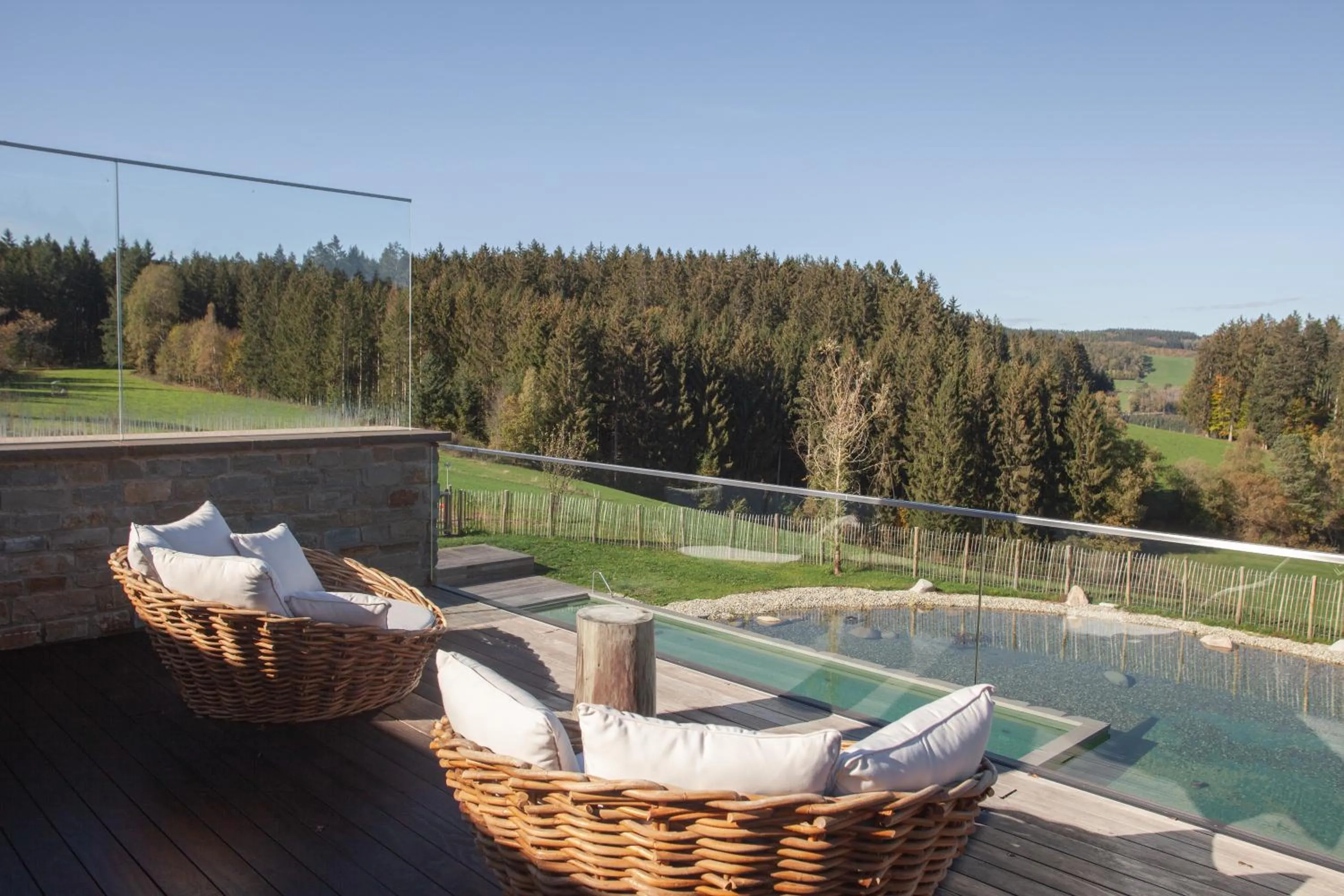 Natural landscape in Hotel Munde