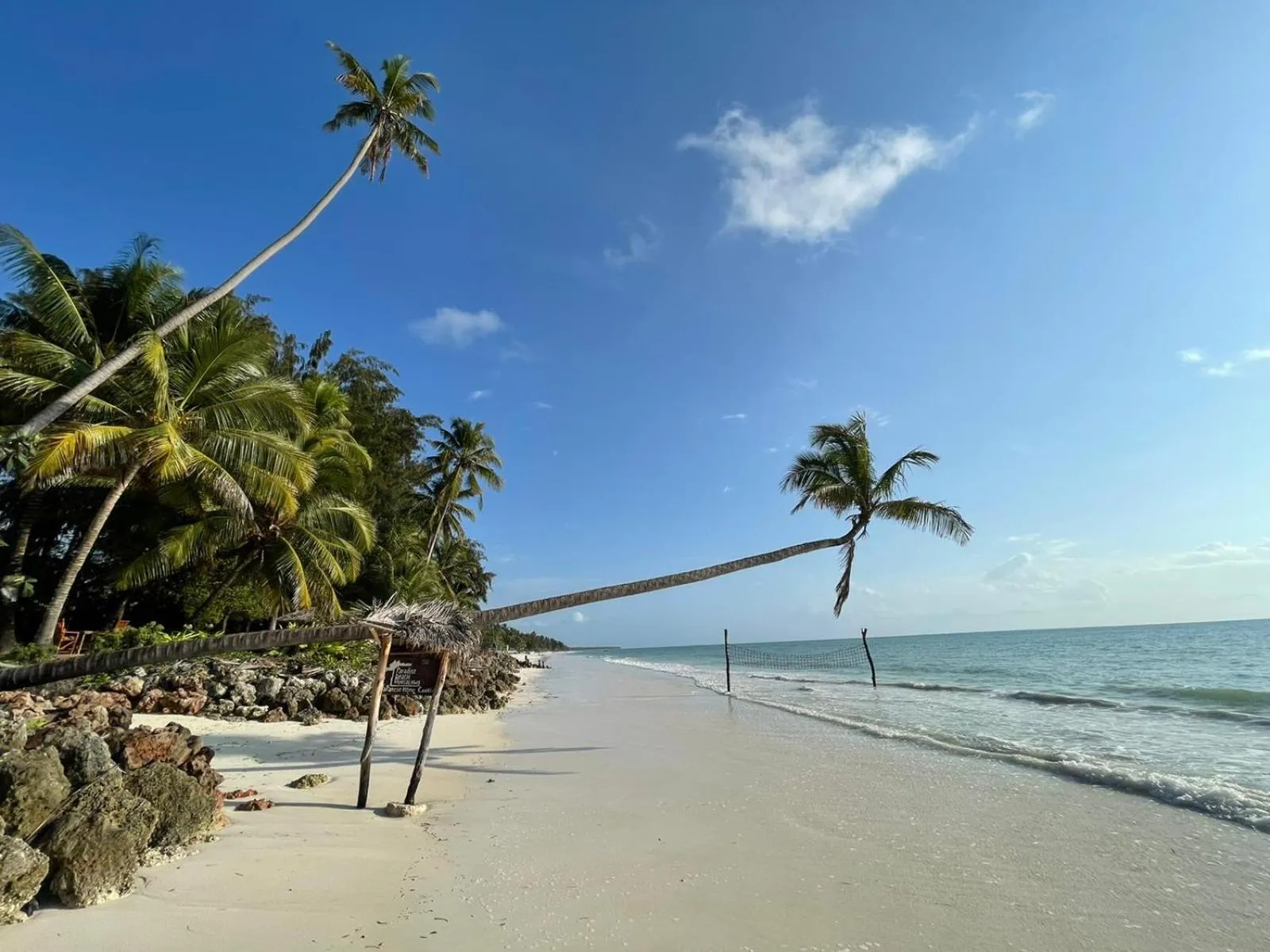 Beach in Paje Blu Boutique Hotel
