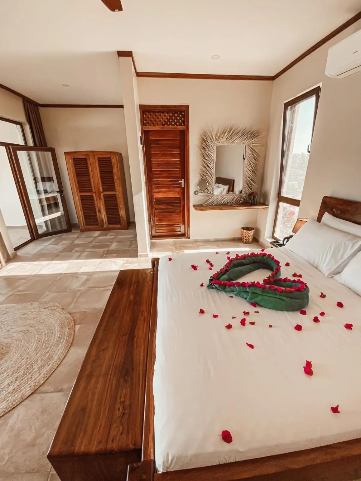 Bedroom, Bed in Paje Blu Boutique Hotel