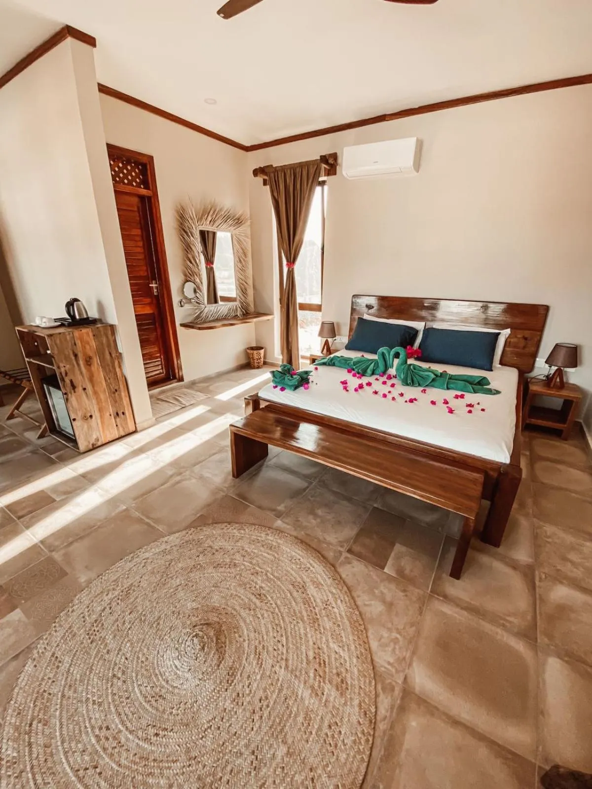 Bedroom, Bed in Paje Blu Boutique Hotel