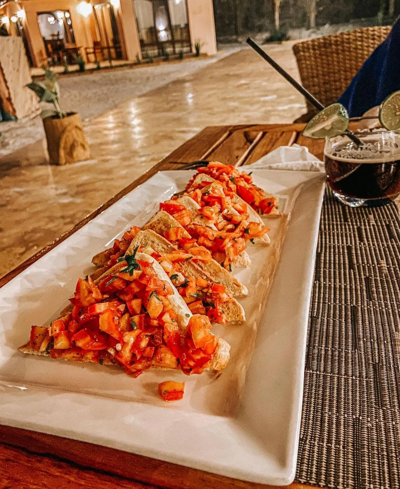 Restaurant/places to eat in Paje Blu Boutique Hotel