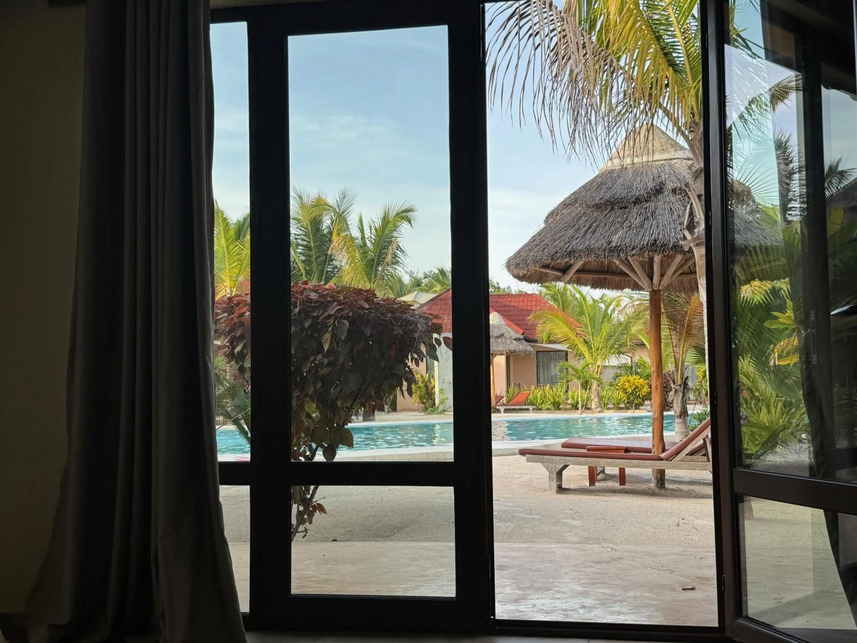 Swimming pool in Paje Blu Boutique Hotel