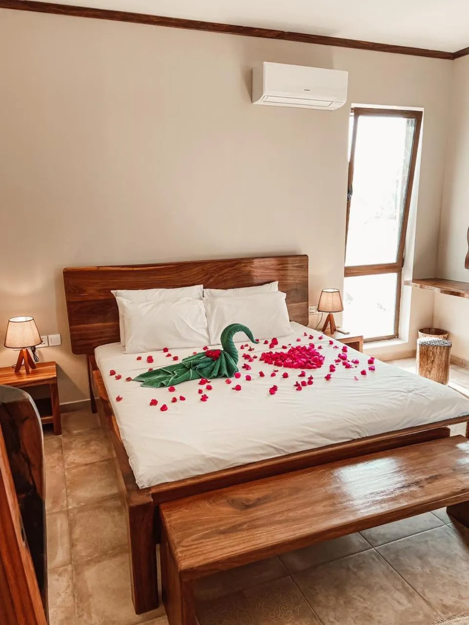 Bedroom, Bed in Paje Blu Boutique Hotel