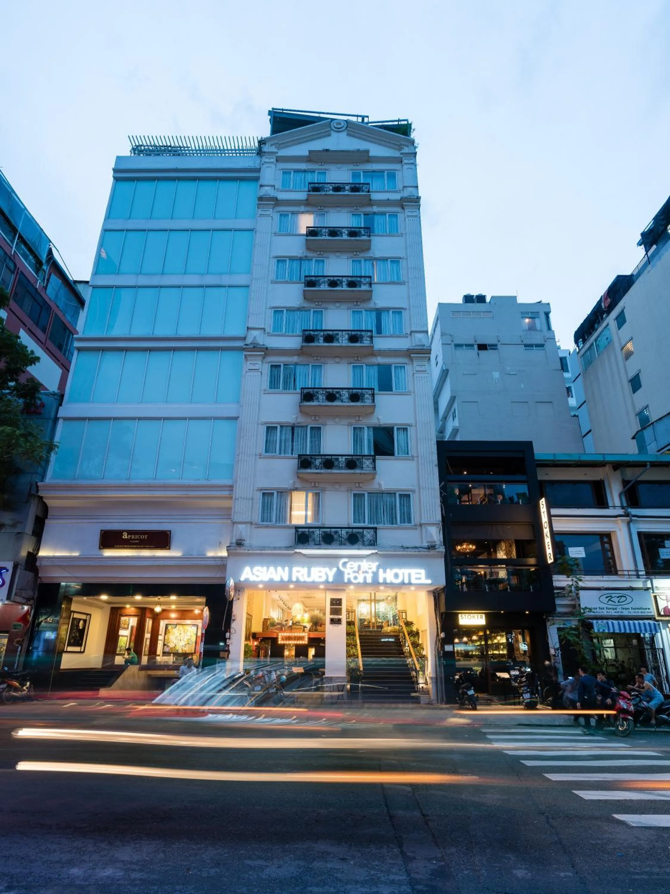 Property building in Asian Ruby Center Point Hotel & Spa