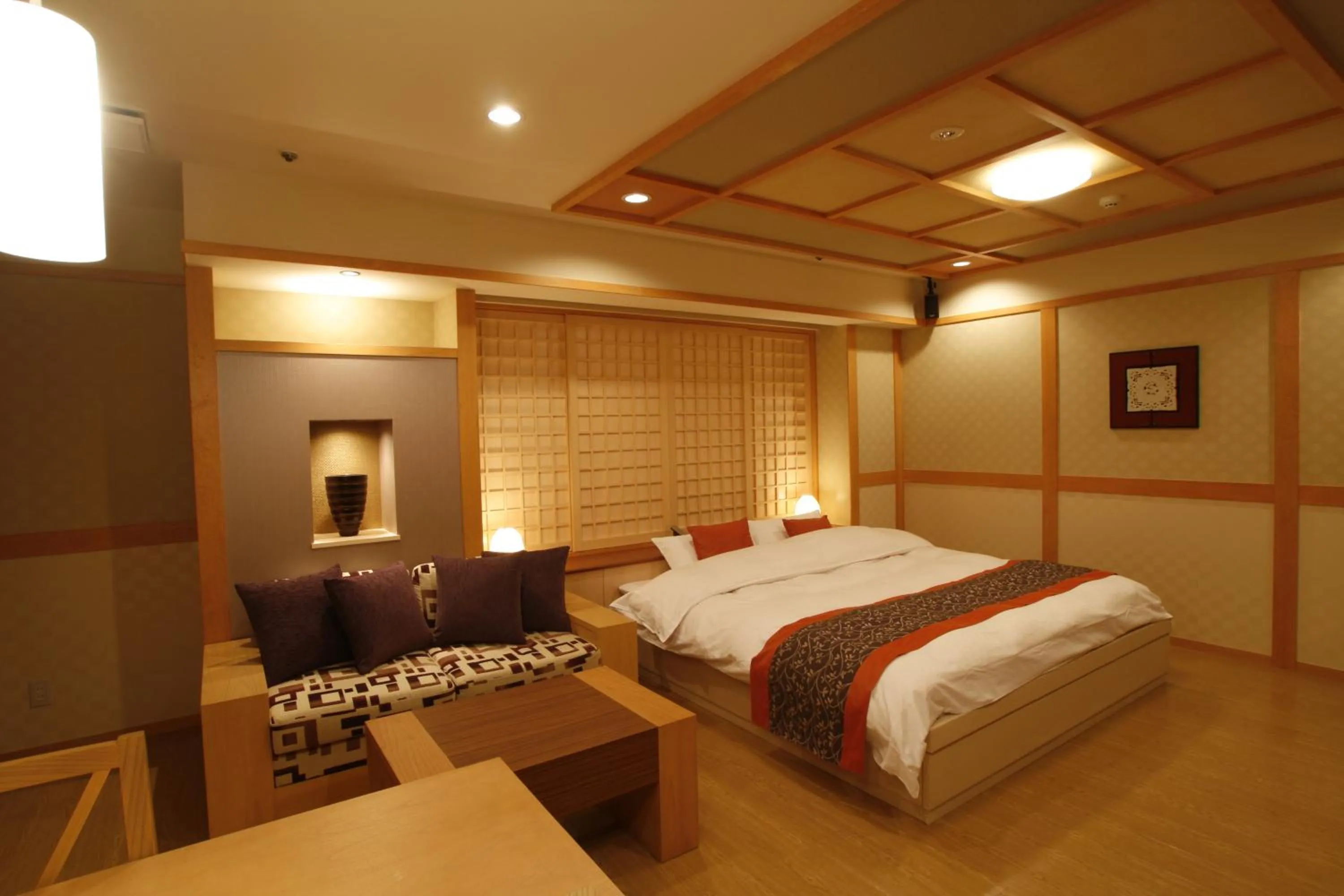 Bedroom, Bed in Hotel & Spa Lotus (Adult Only)
