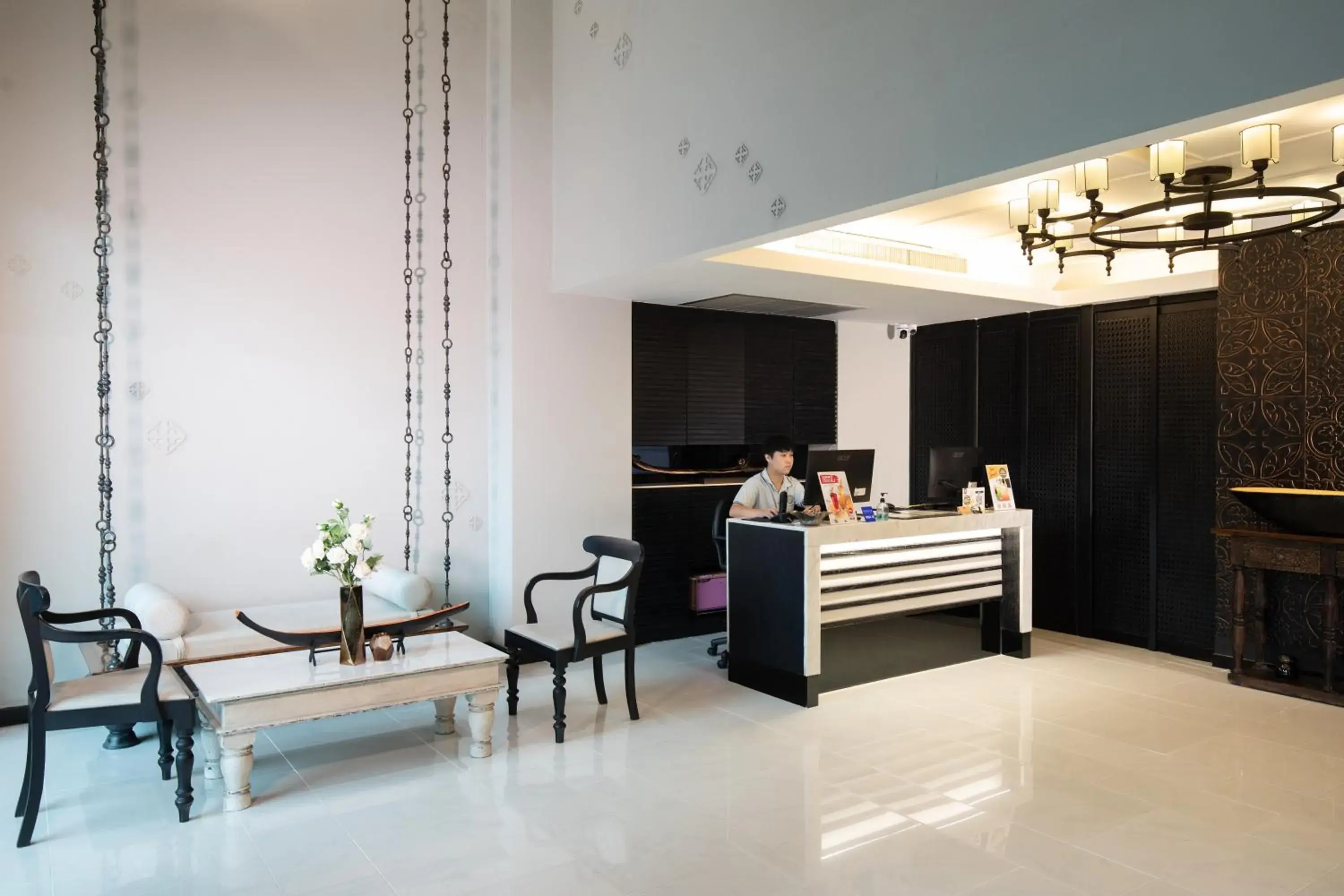 Lobby or reception in De Chai Oriental Nimman - SHA Plus Lobby or reception in De Chai Oriental Nimman - SHA Plus