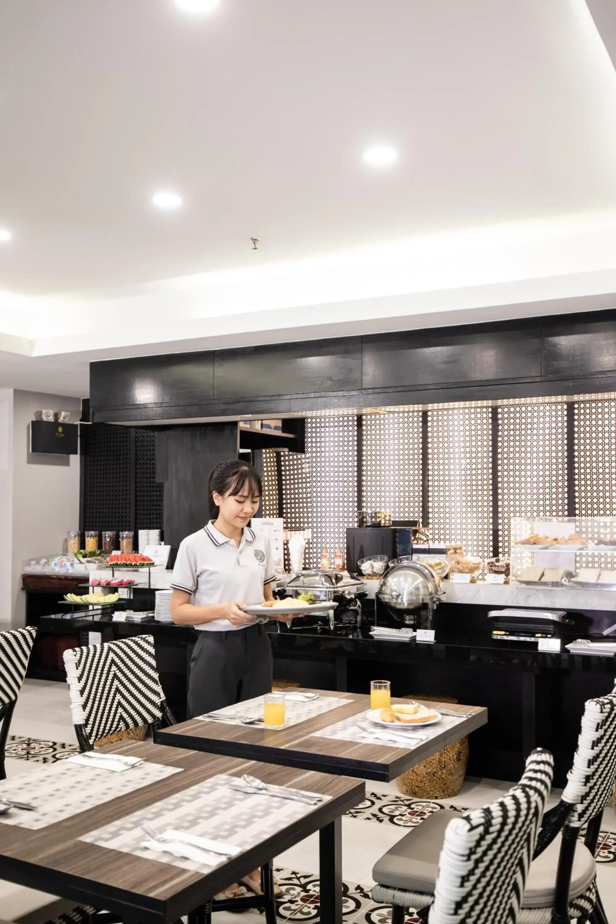 Buffet breakfast in De Chai Oriental Nimman - SHA Plus Buffet breakfast in De Chai Oriental Nimman - SHA Plus