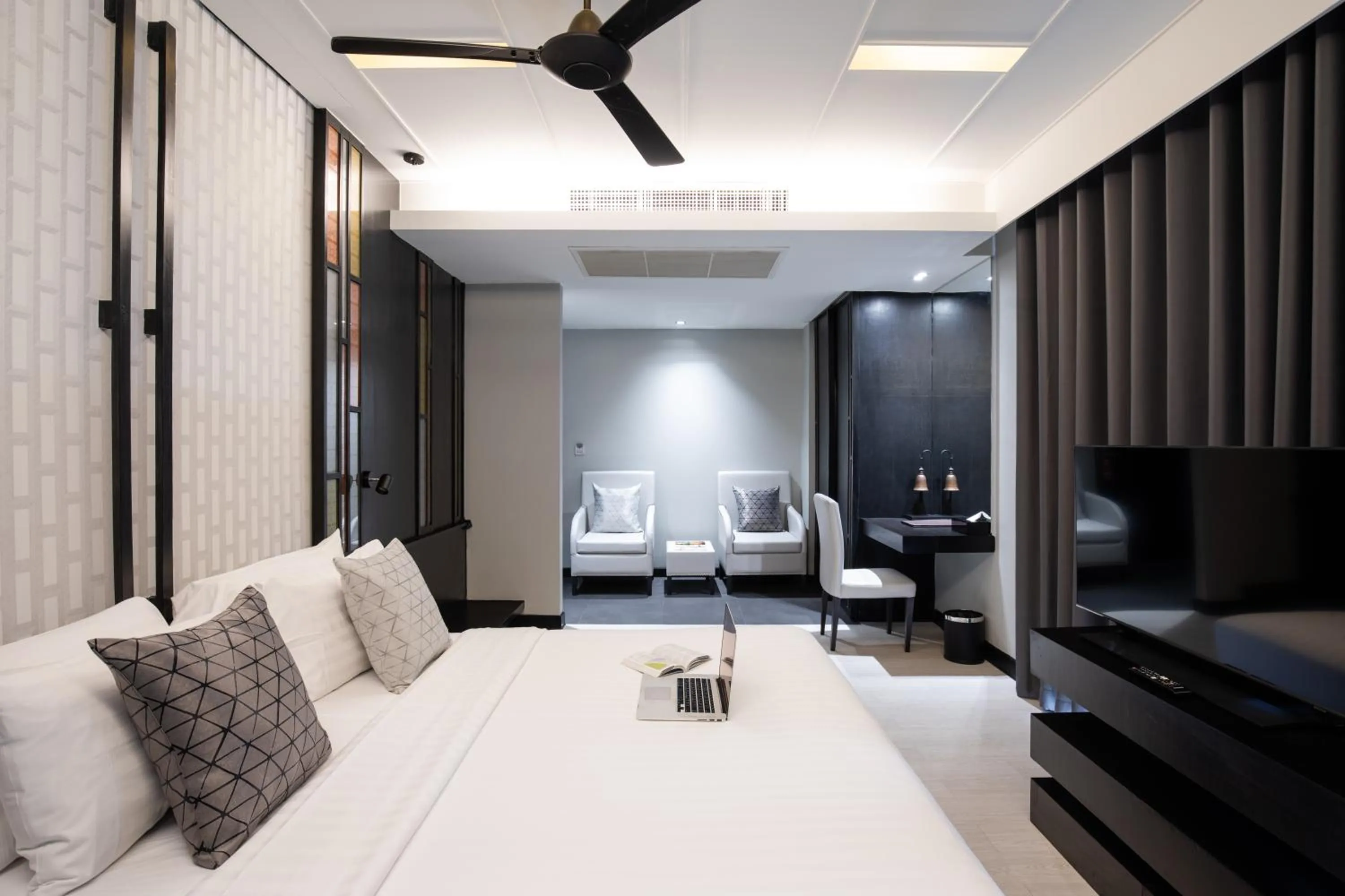 Bedroom, Bed in De Chai Oriental Nimman - SHA Plus