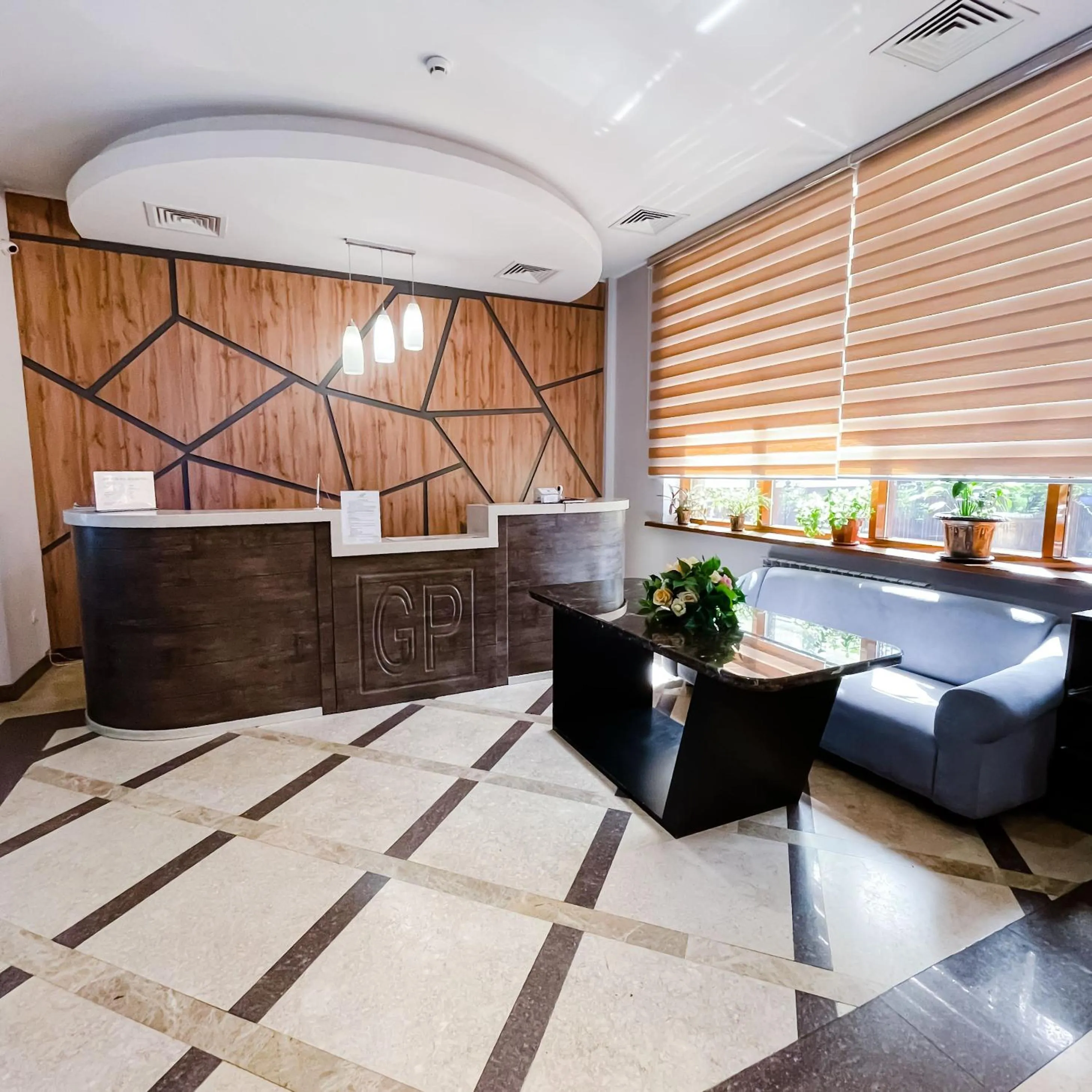 Lobby or reception in Golden Palace Hotel