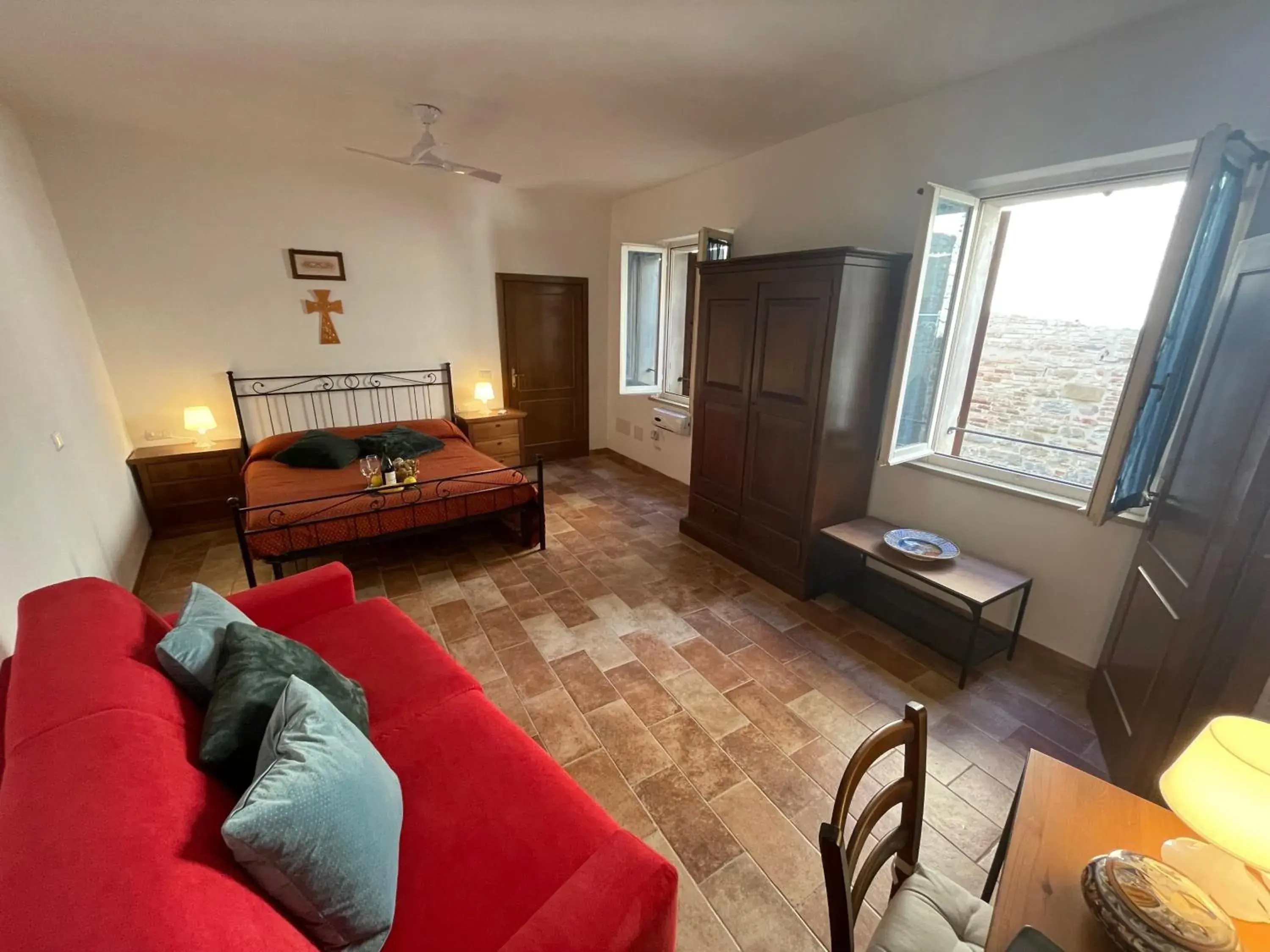 Bed in Locanda Francescana Bed in Locanda Francescana