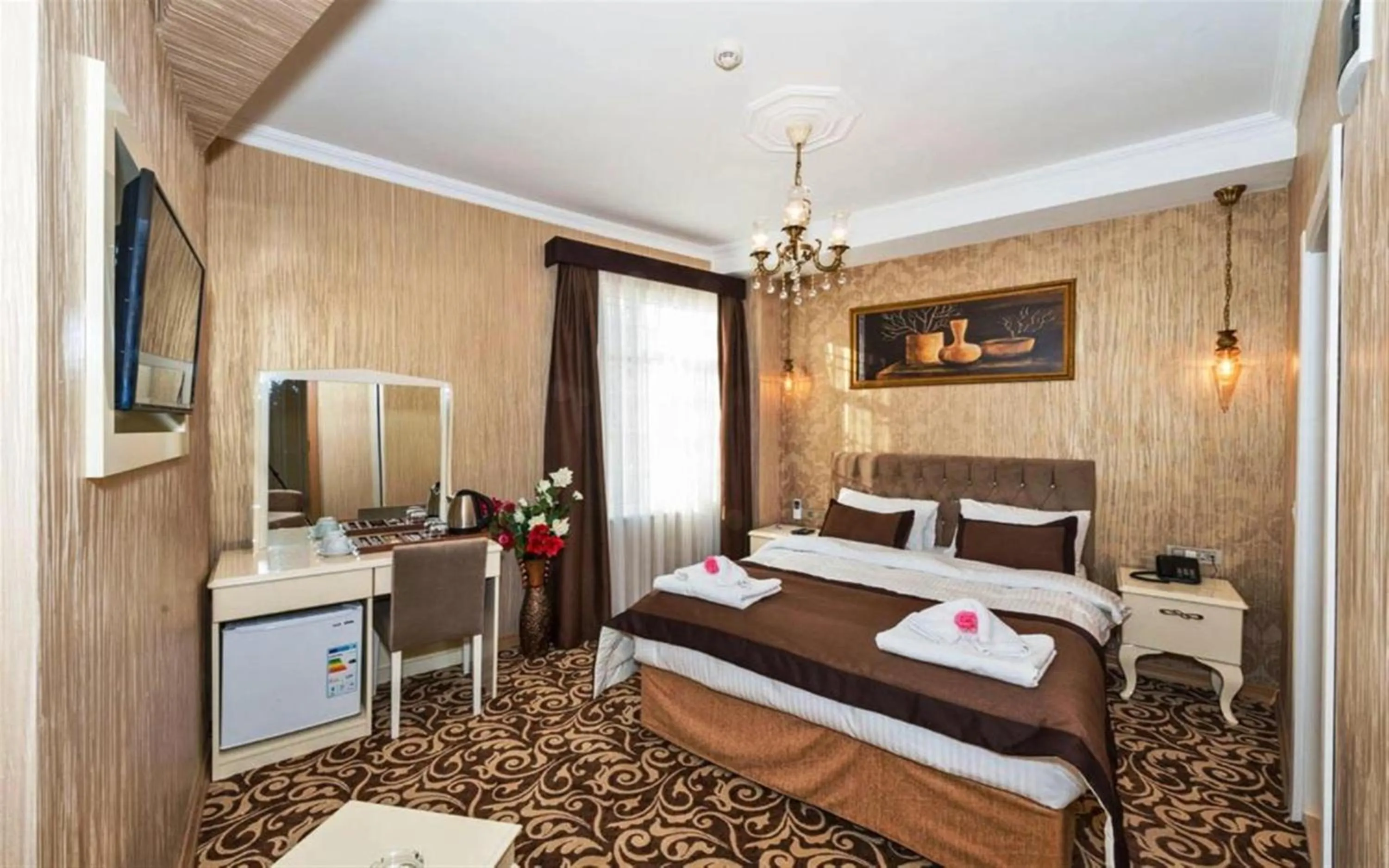 TV and multimedia, Bed in Montagna Hera Hotel Taksim