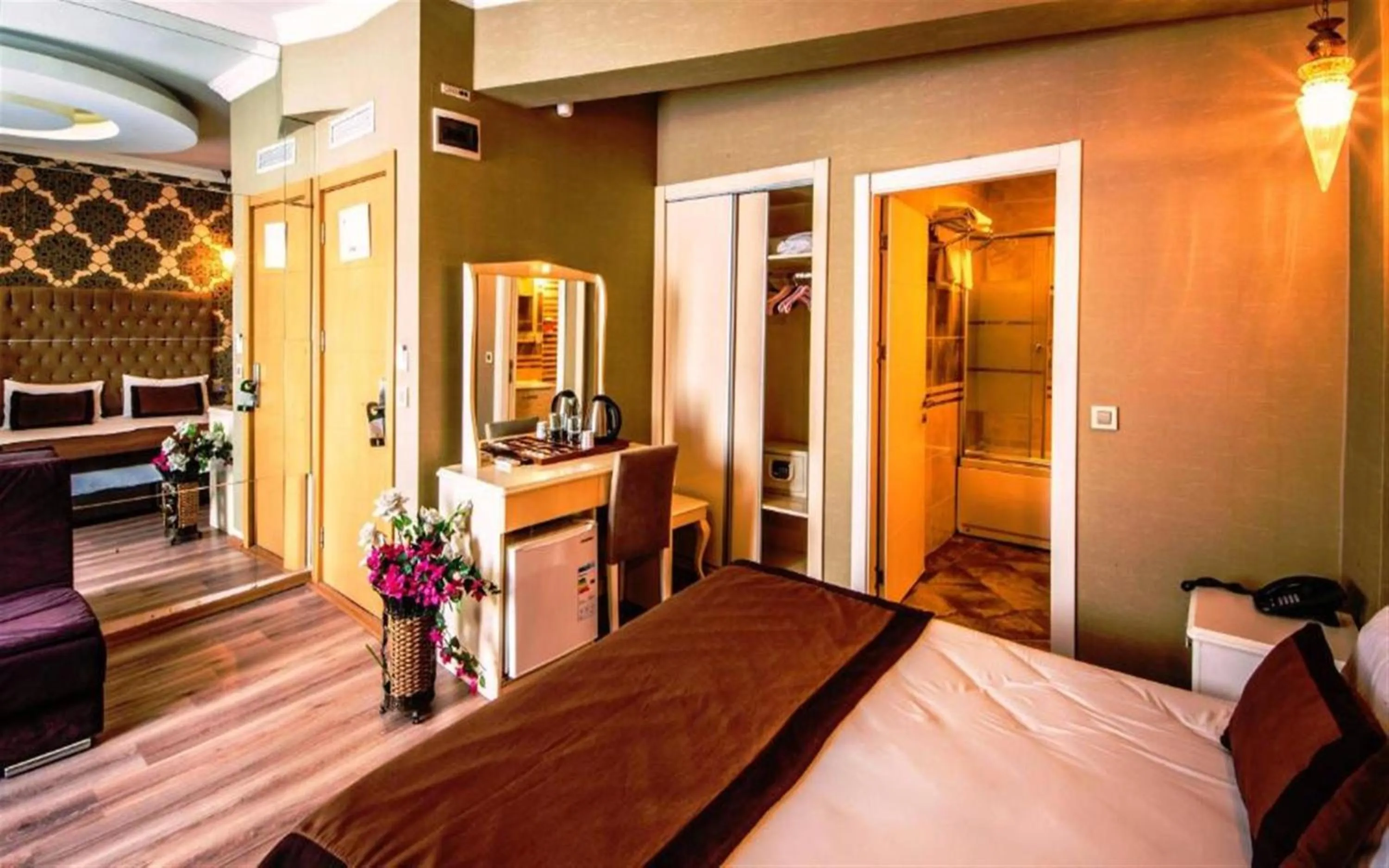 Bed in Montagna Hera Hotel Taksim