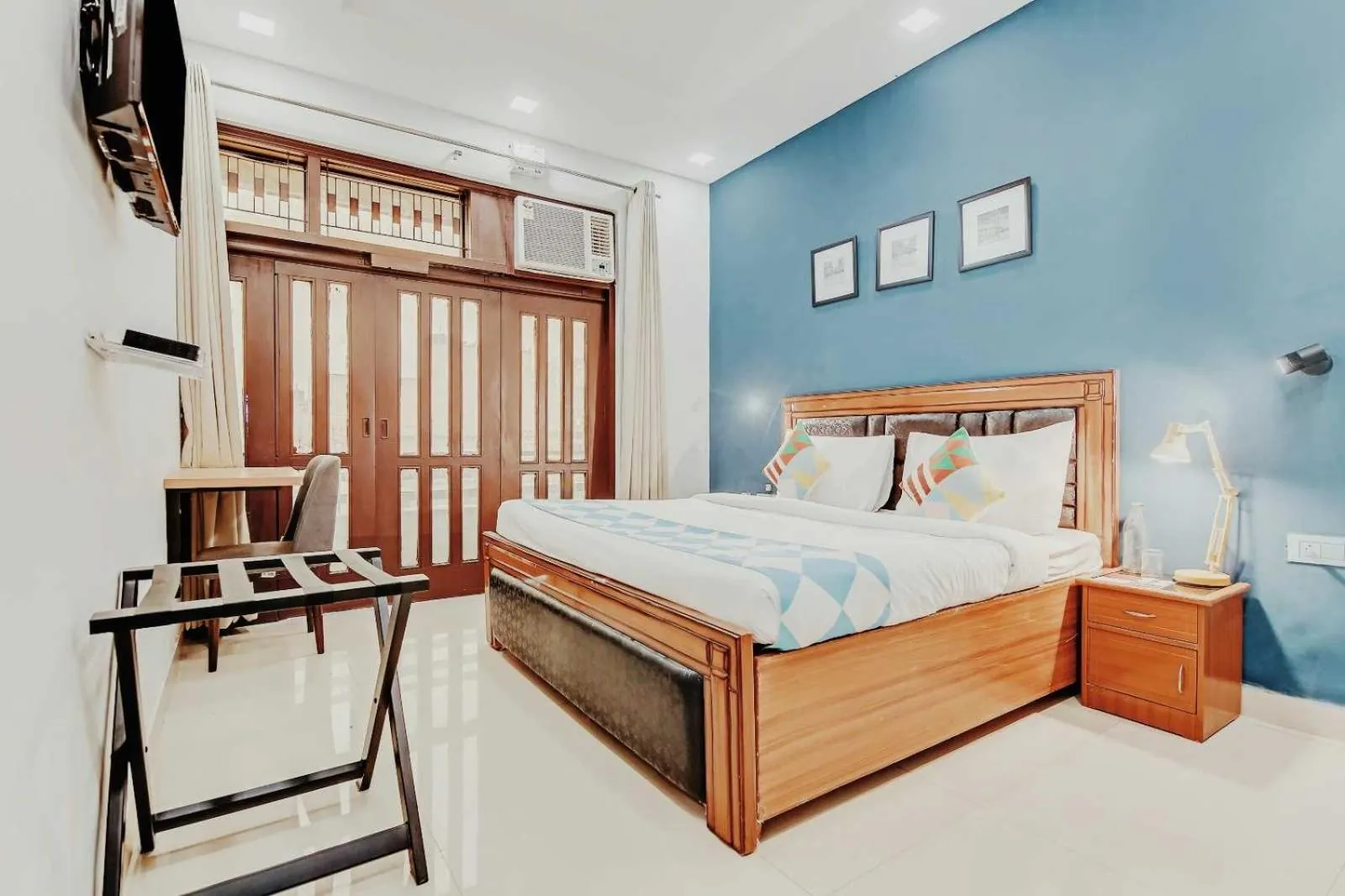 Bedroom, Bed in Hotel O Comfortable stay