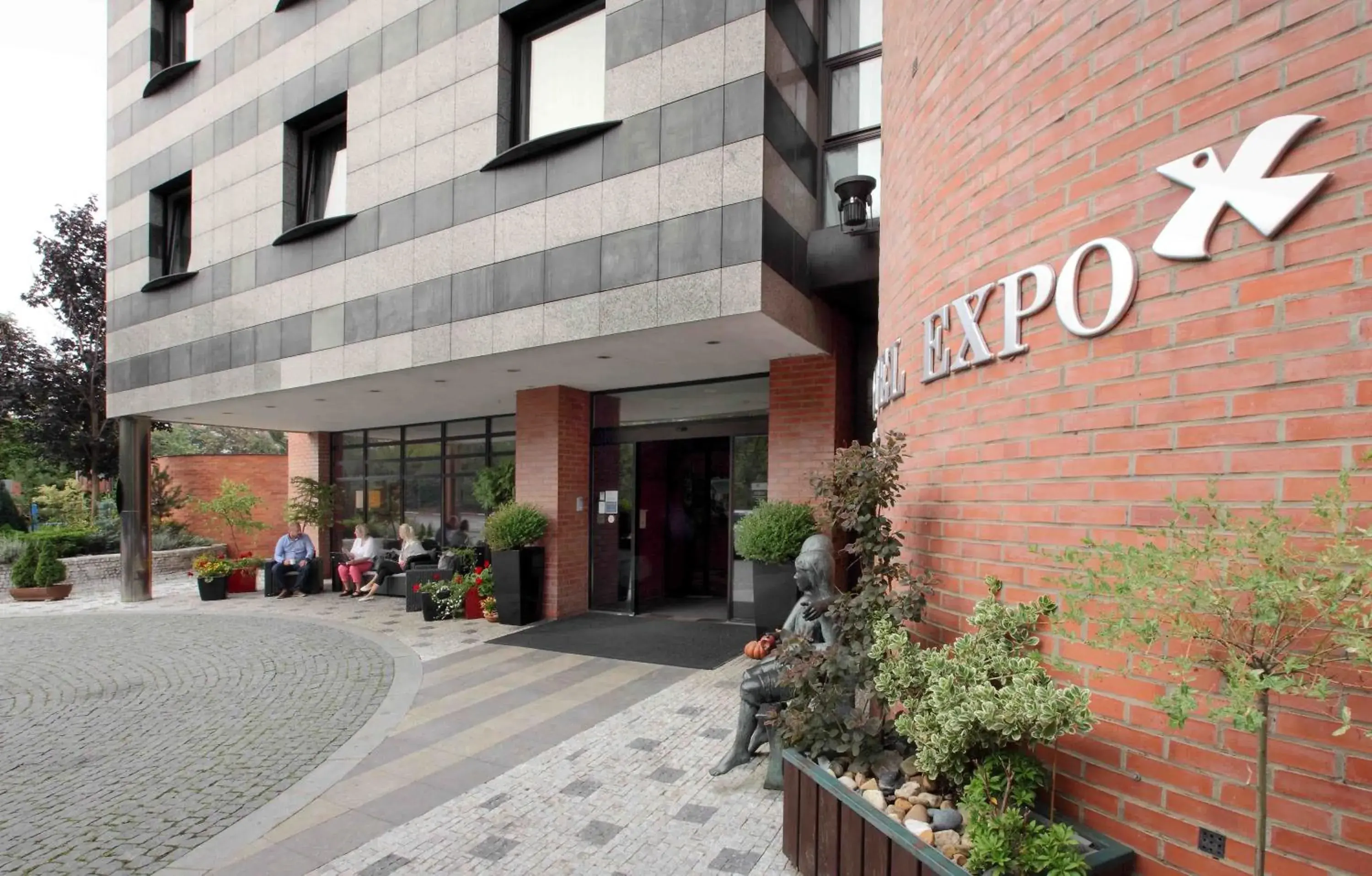 Facade/entrance, Property Building in Expo Hotel