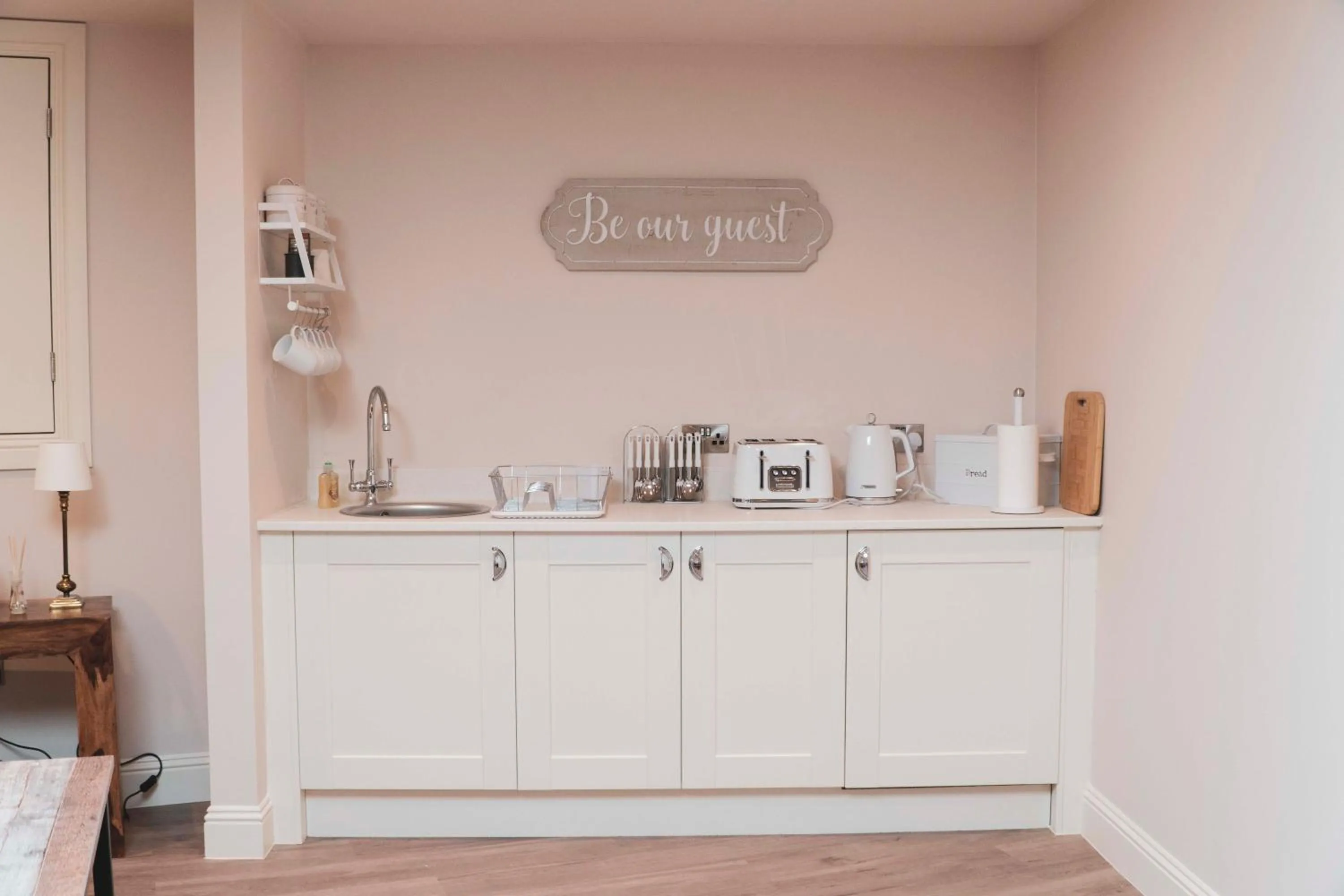 Communal kitchen in The Ship Inn