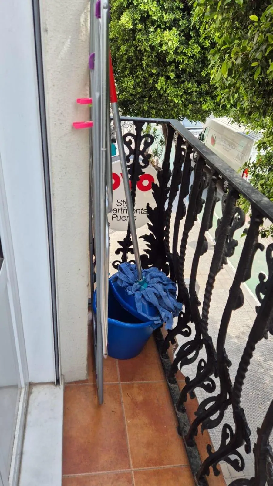 Balcony/Terrace in Luxury Apartments Puerto Valencia