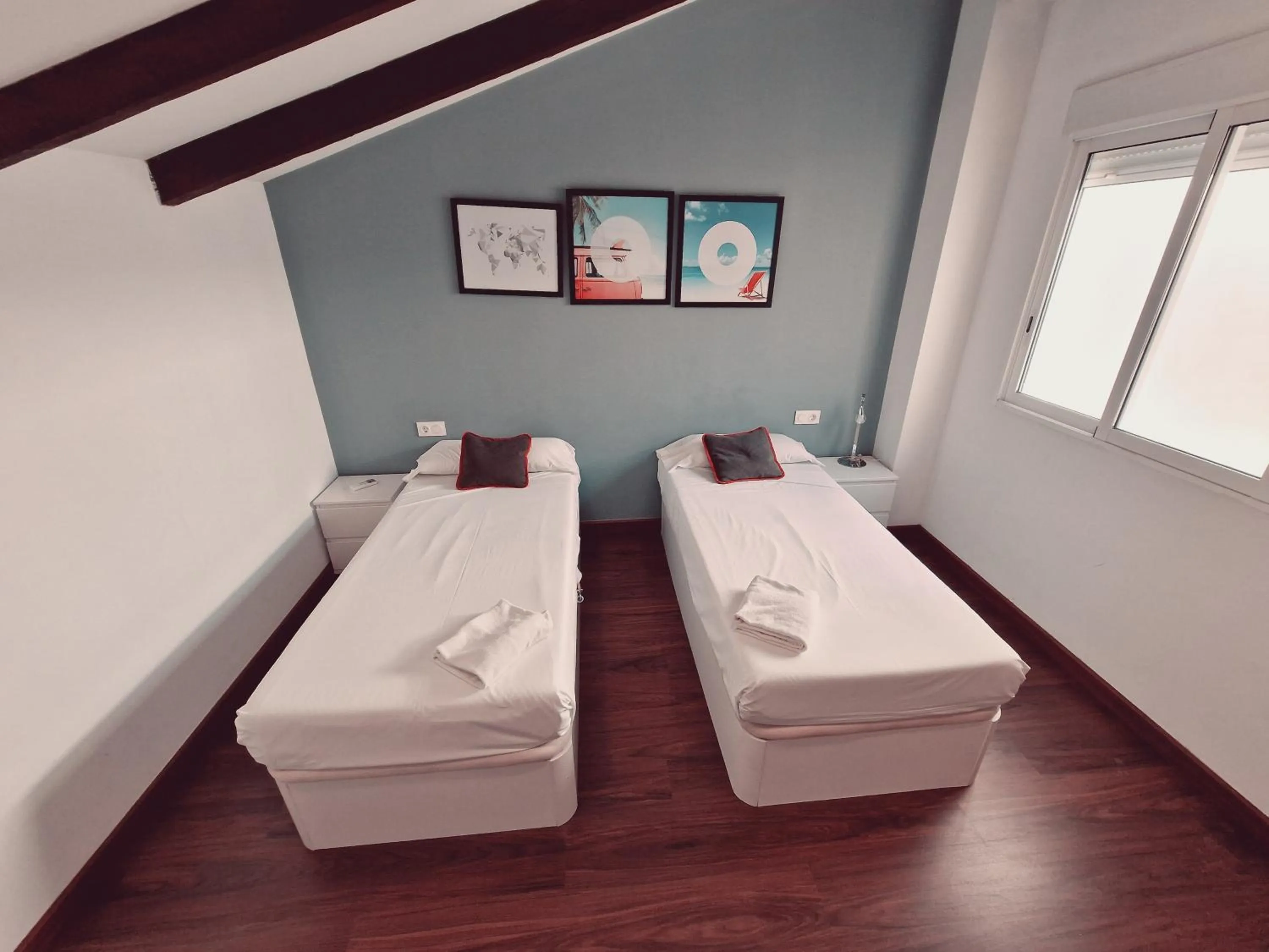 Bedroom, Bed in Luxury Apartments Puerto Valencia