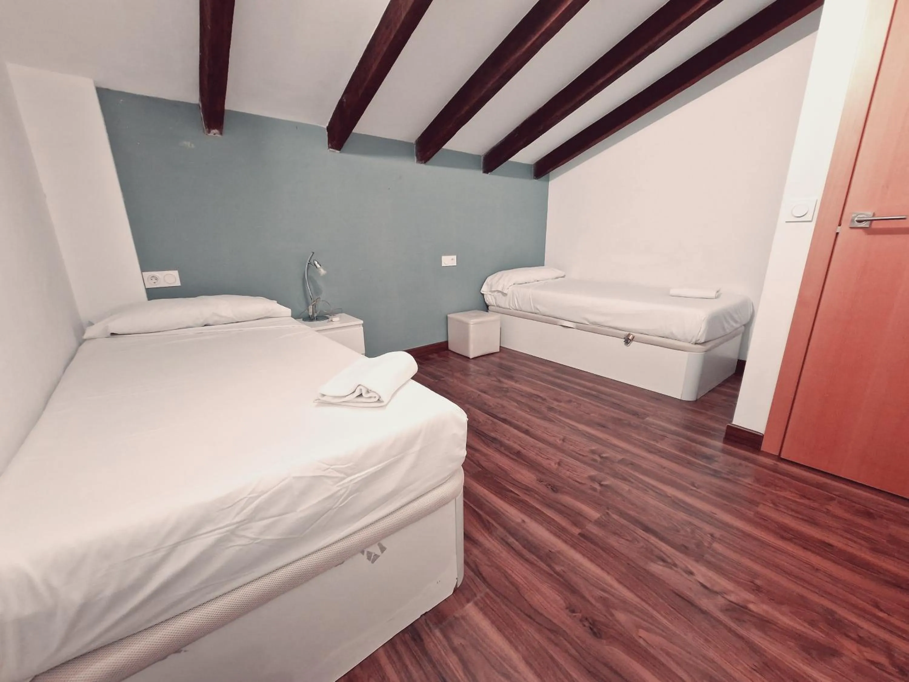 Bedroom, Bed in Luxury Apartments Puerto Valencia