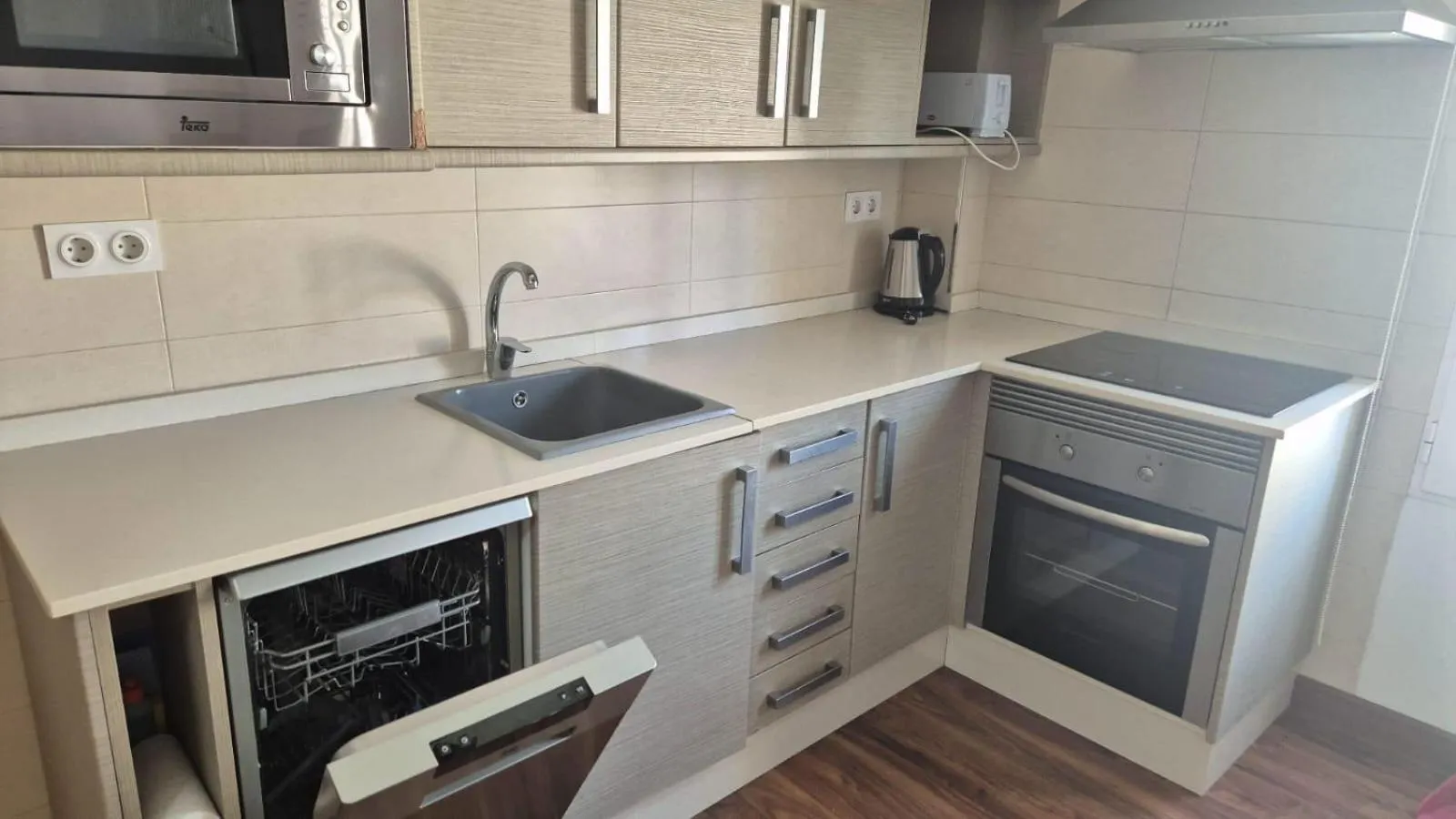 kitchen in Luxury Apartments Puerto Valencia