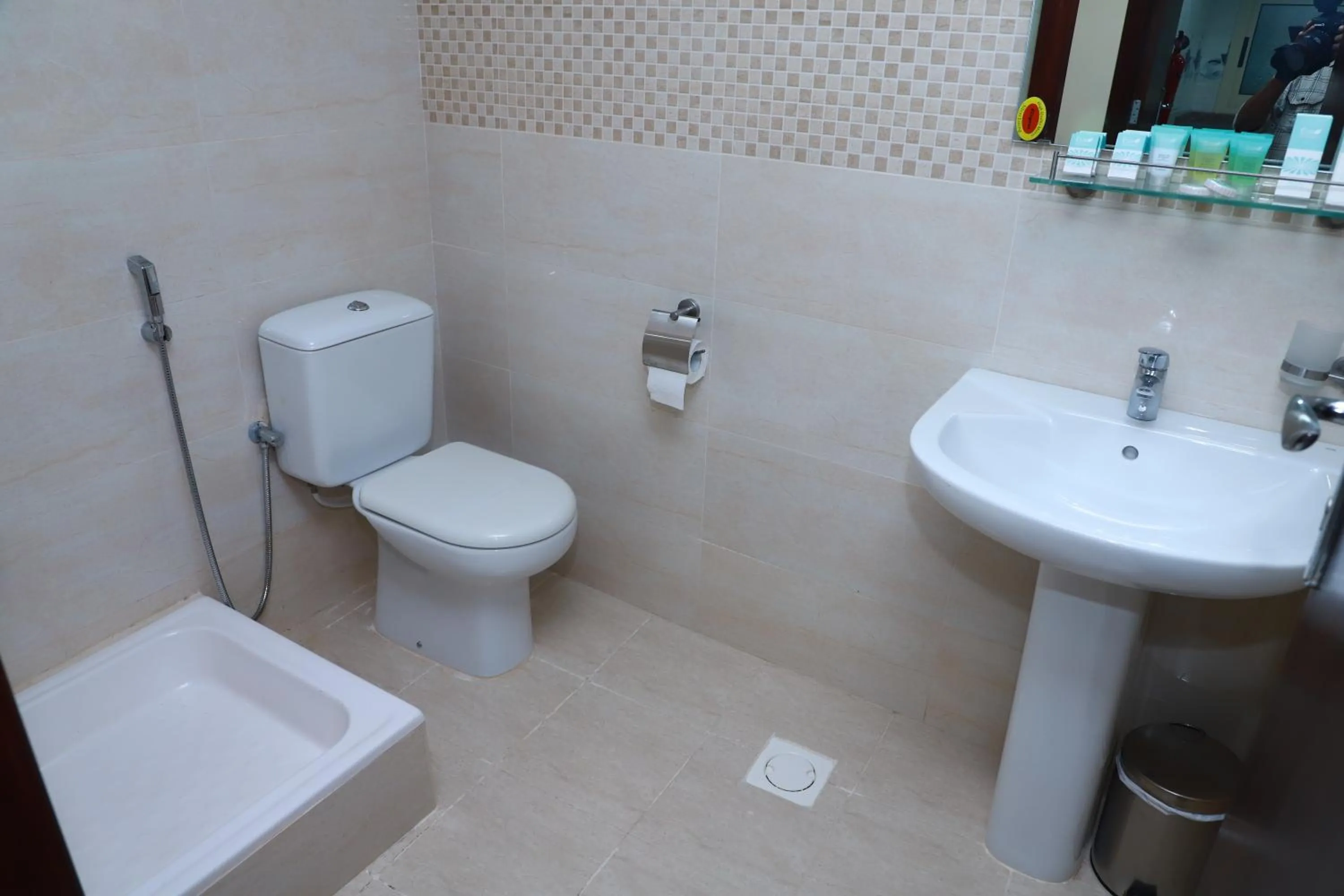 Shower in Onyx Hotel Apartments - MAHA HOSPITALITY GROUP