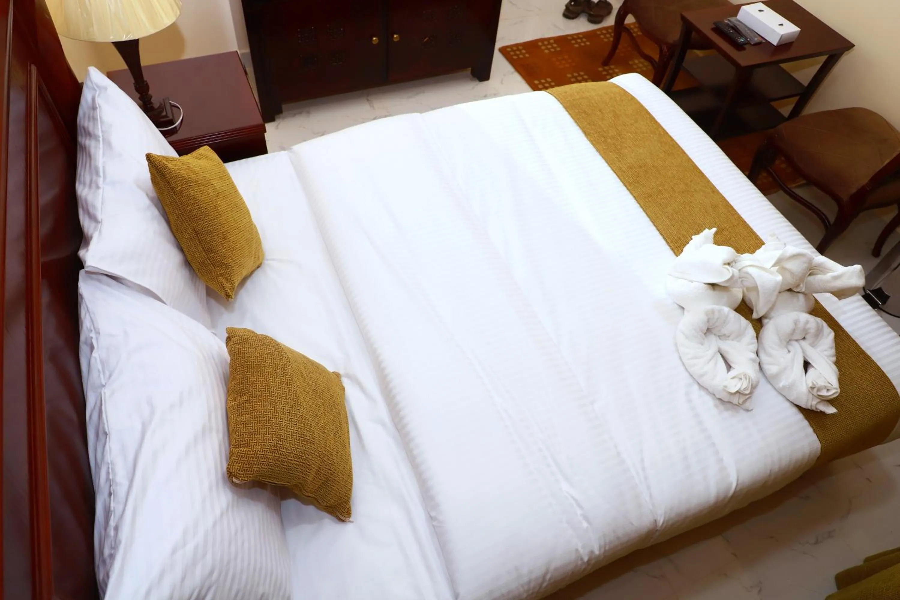 Bedroom, Bed in Onyx Hotel Apartments - MAHA HOSPITALITY GROUP