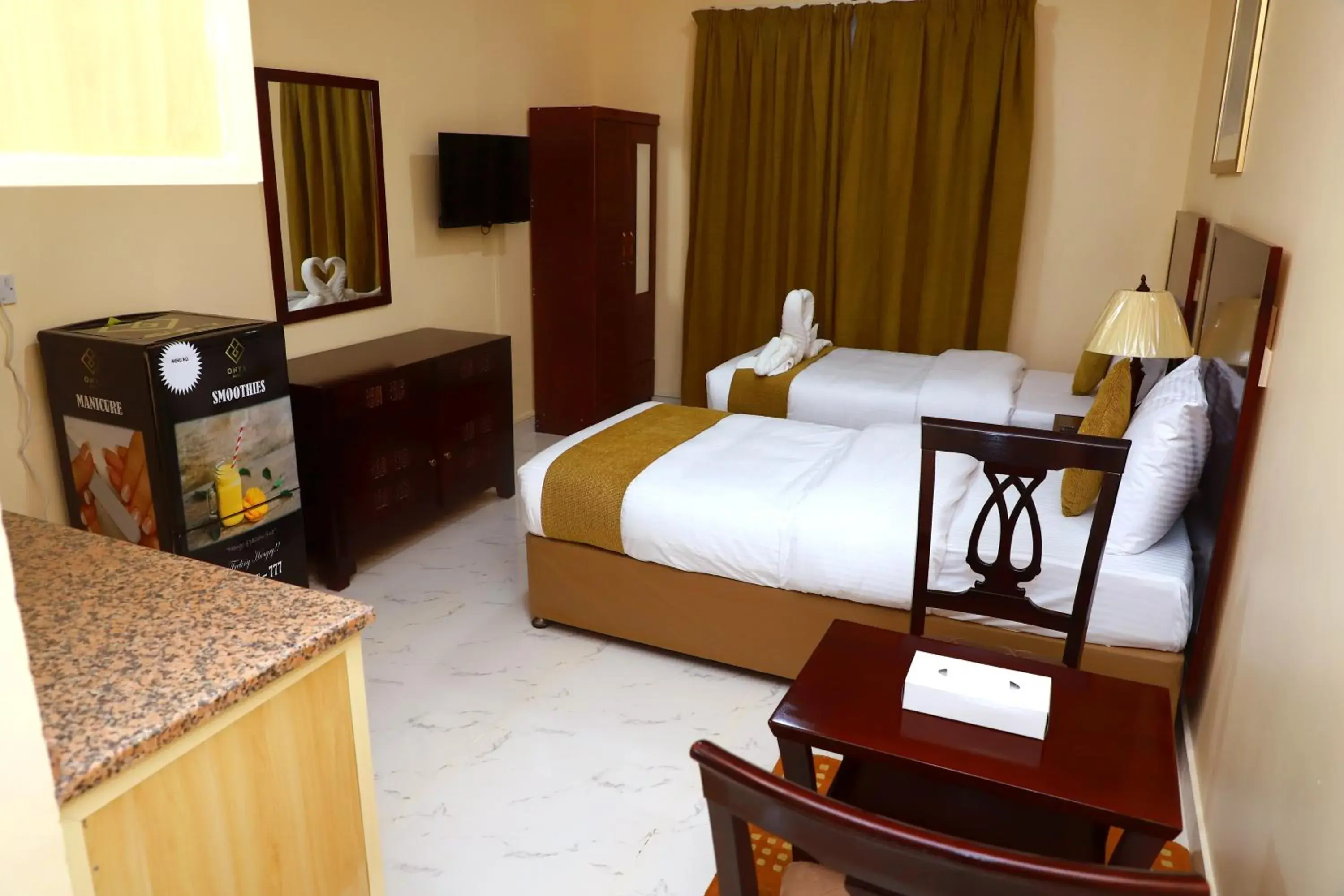 Bedroom, Bed in Onyx Hotel Apartments - MAHA HOSPITALITY GROUP Bedroom, Bed in Onyx Hotel Apartments - MAHA HOSPITALITY GROUP