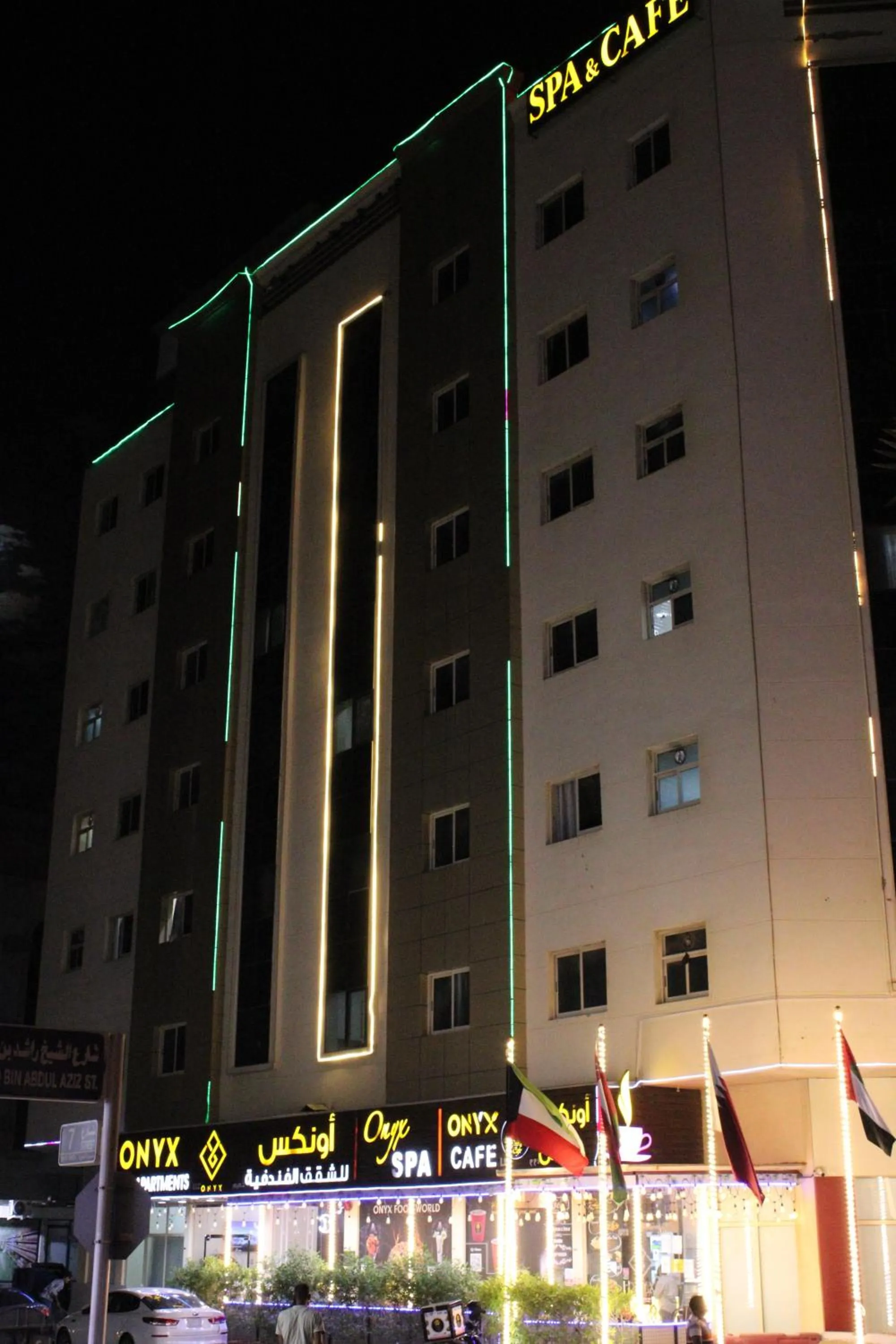 Property building in Onyx Hotel Apartments - MAHA HOSPITALITY GROUP