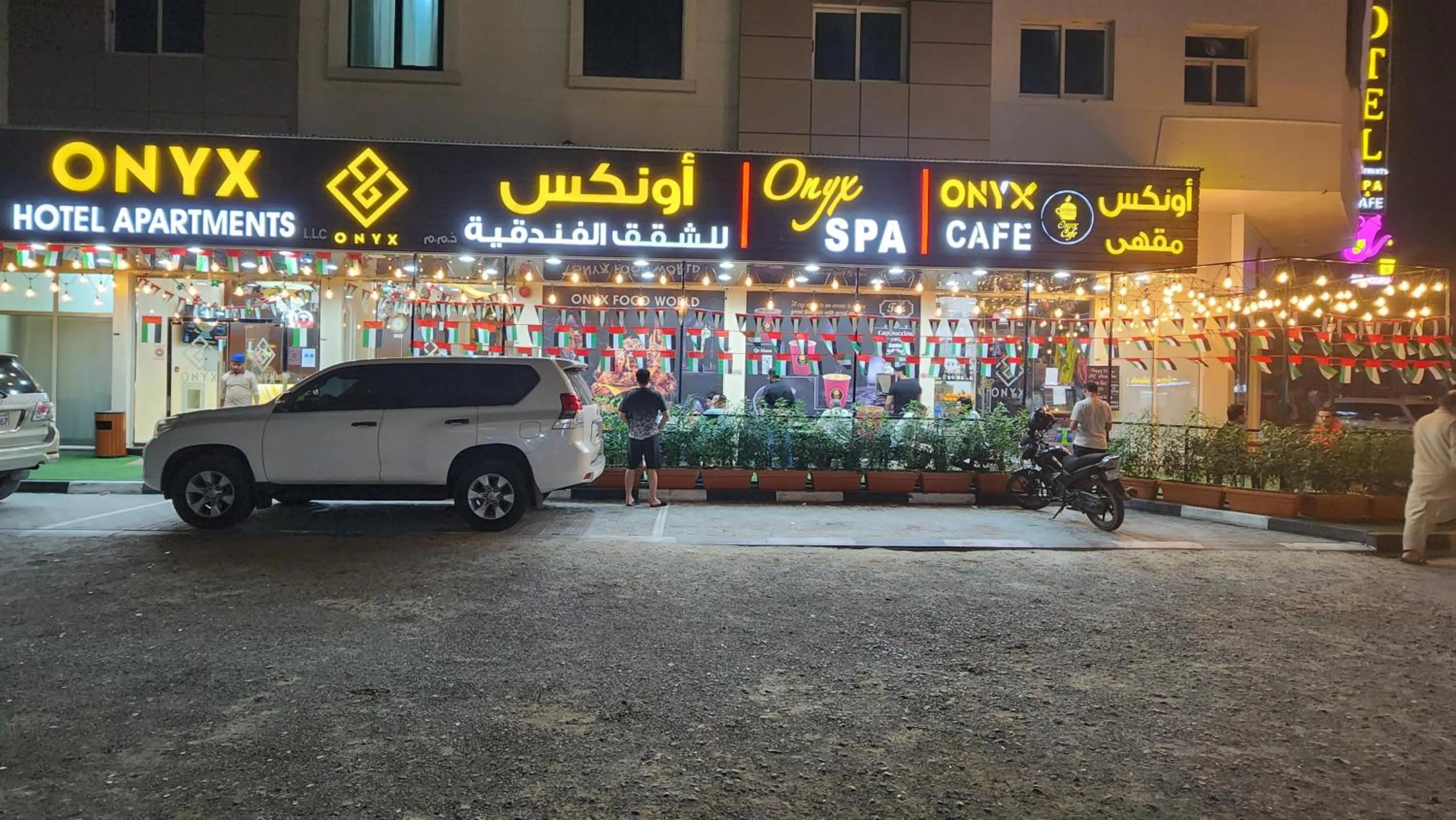 Property building in Onyx Hotel Apartments - MAHA HOSPITALITY GROUP