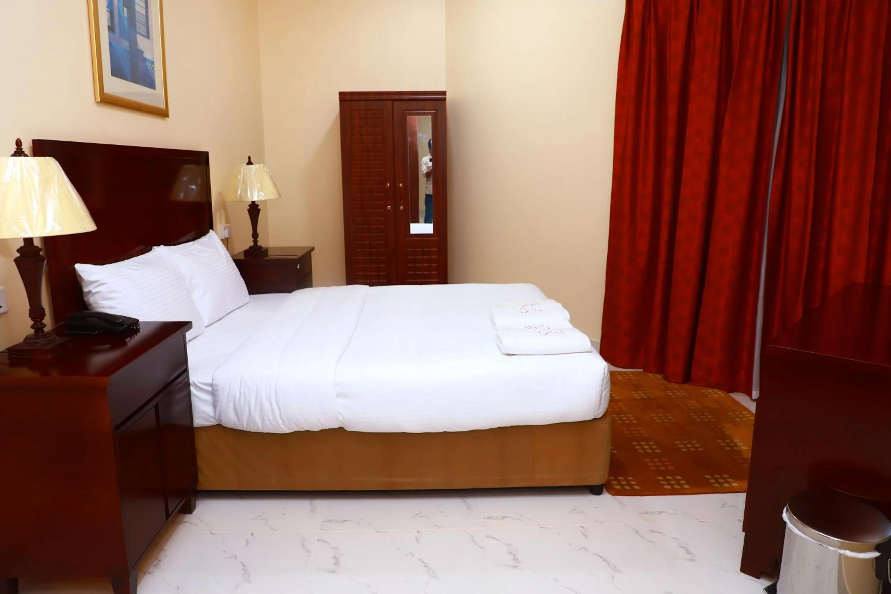 Bedroom, Bed in Onyx Hotel Apartments - MAHA HOSPITALITY GROUP