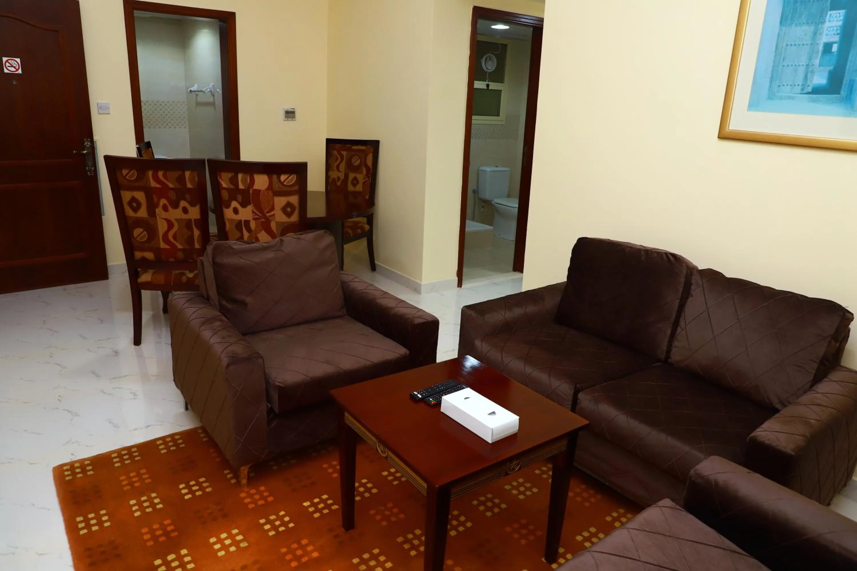 Seating area in Onyx Hotel Apartments - MAHA HOSPITALITY GROUP