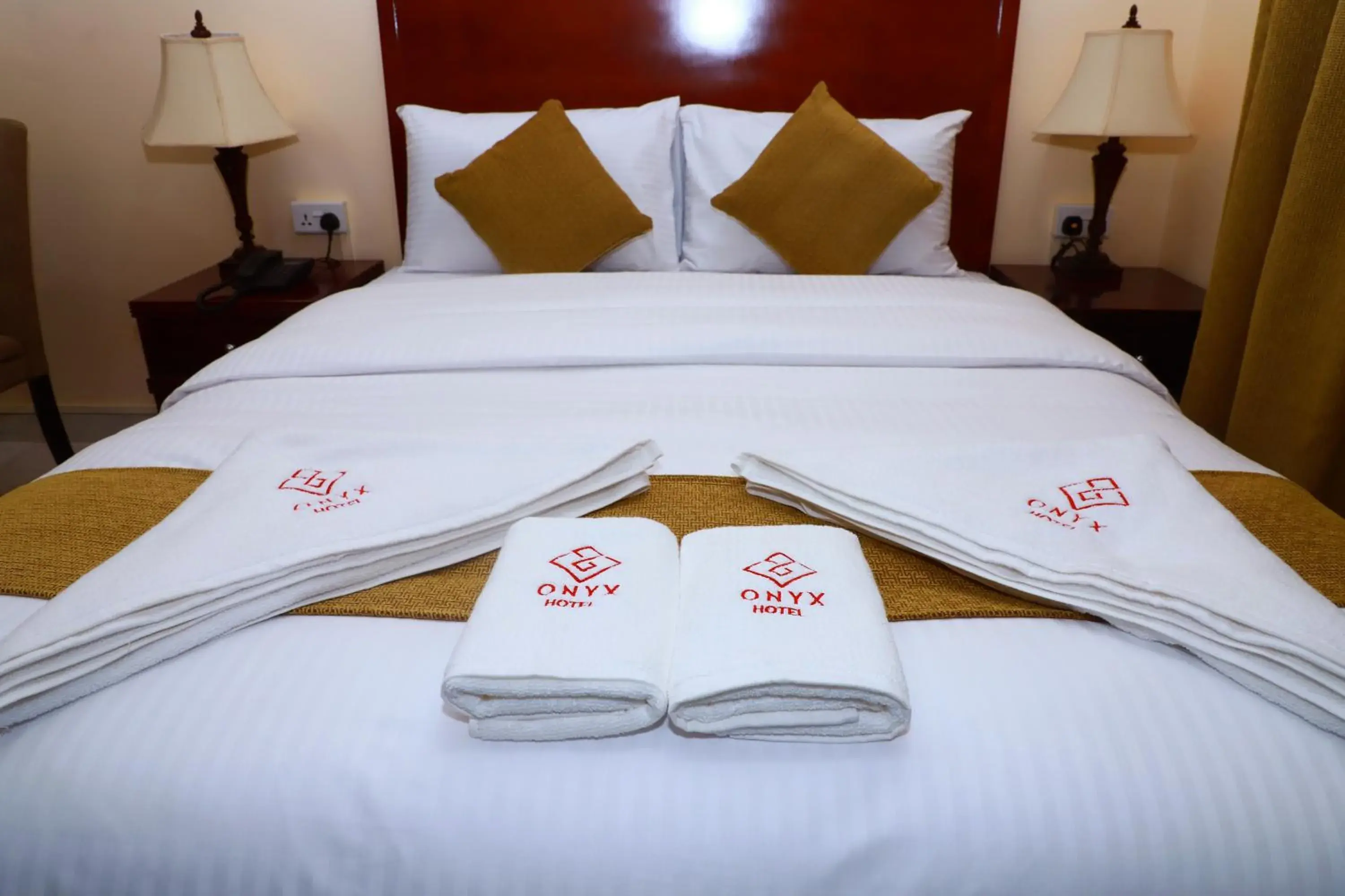 Bedroom, Bed in Onyx Hotel Apartments - MAHA HOSPITALITY GROUP Bedroom, Bed in Onyx Hotel Apartments - MAHA HOSPITALITY GROUP