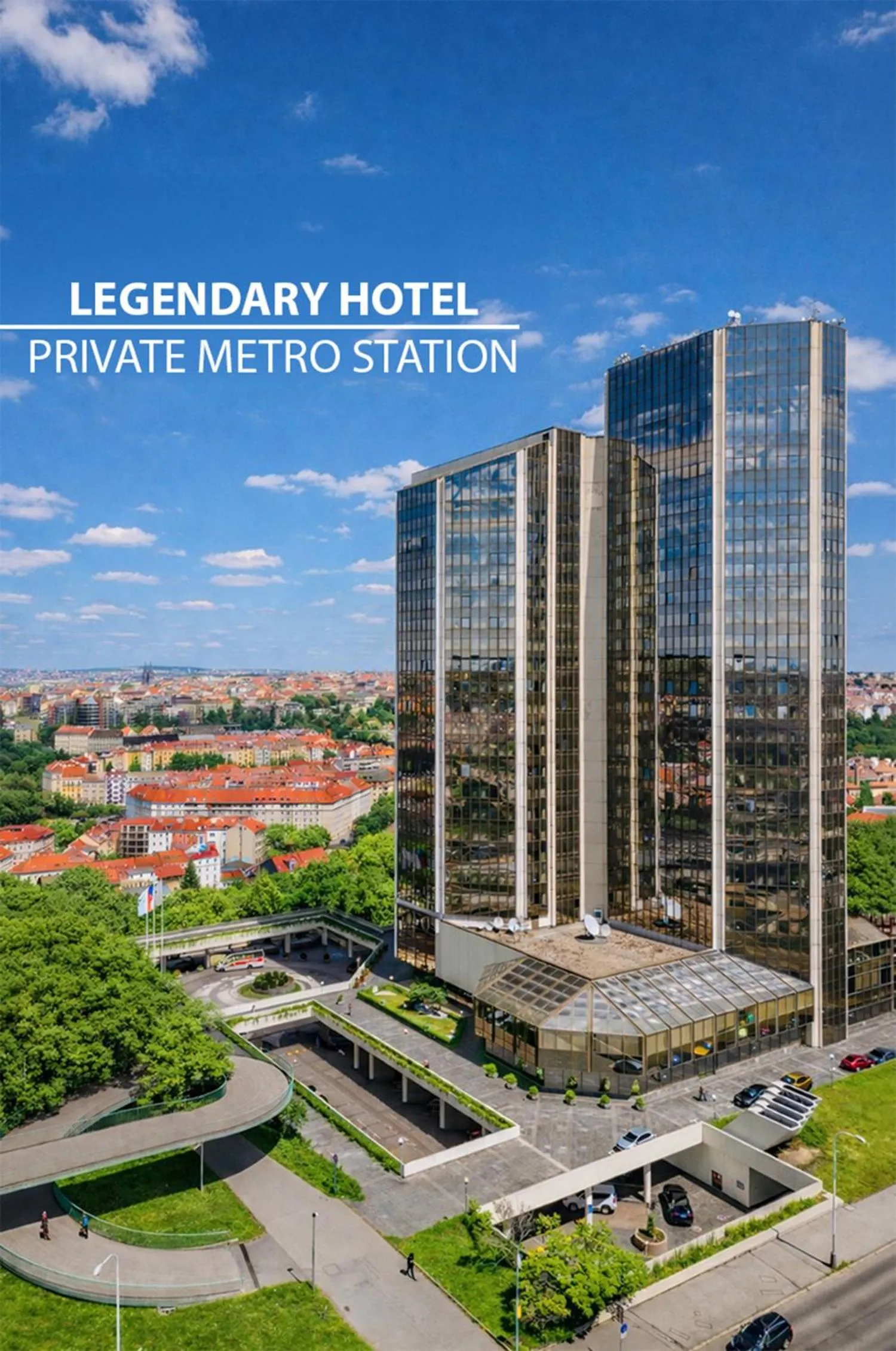 Property building in Grand Hotel Prague Towers - Czech Leading Hotels
