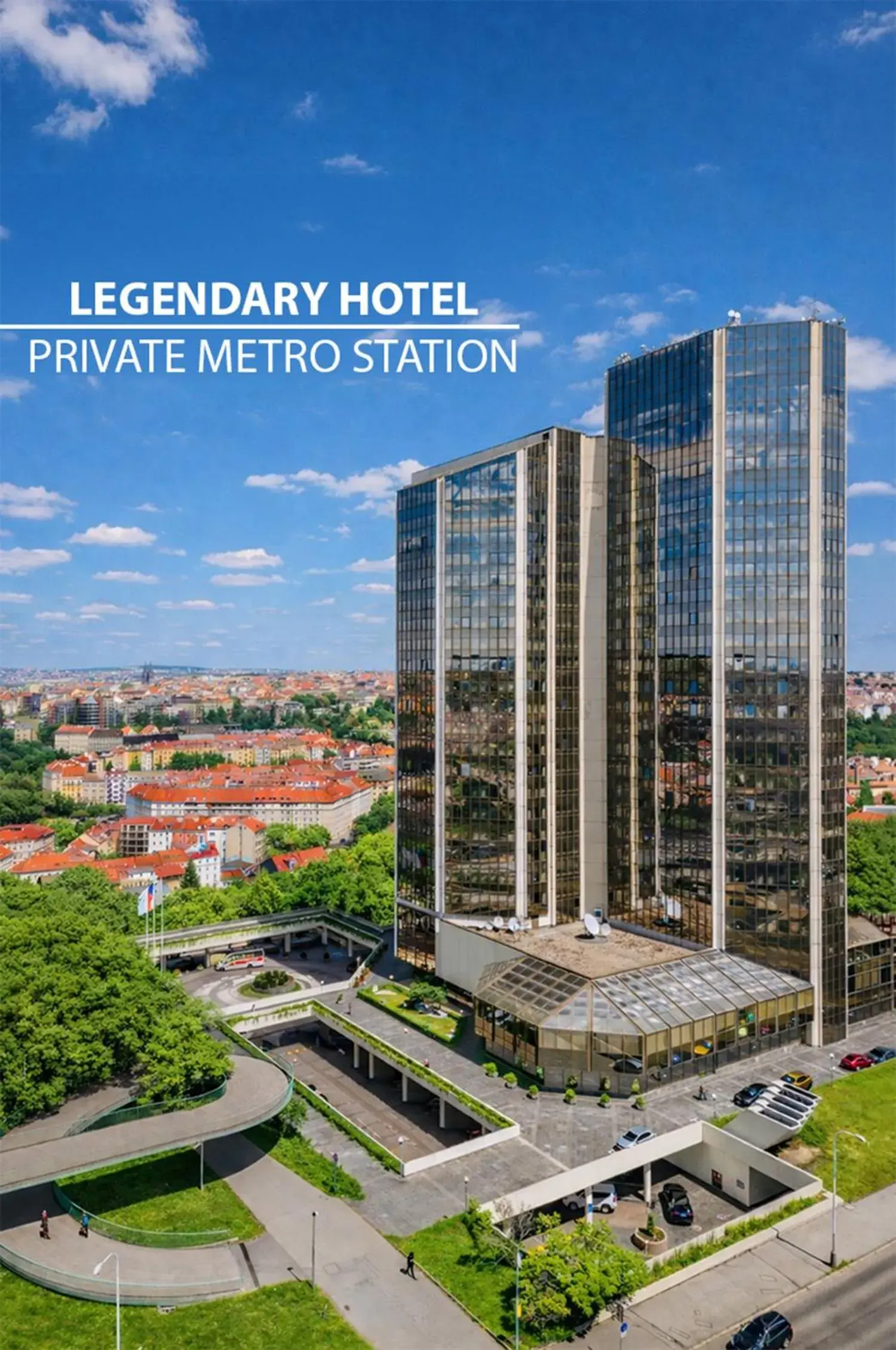 Property building in Grand Hotel Prague Towers - Czech Leading Hotels Property building in Grand Hotel Prague Towers - Czech Leading Hotels