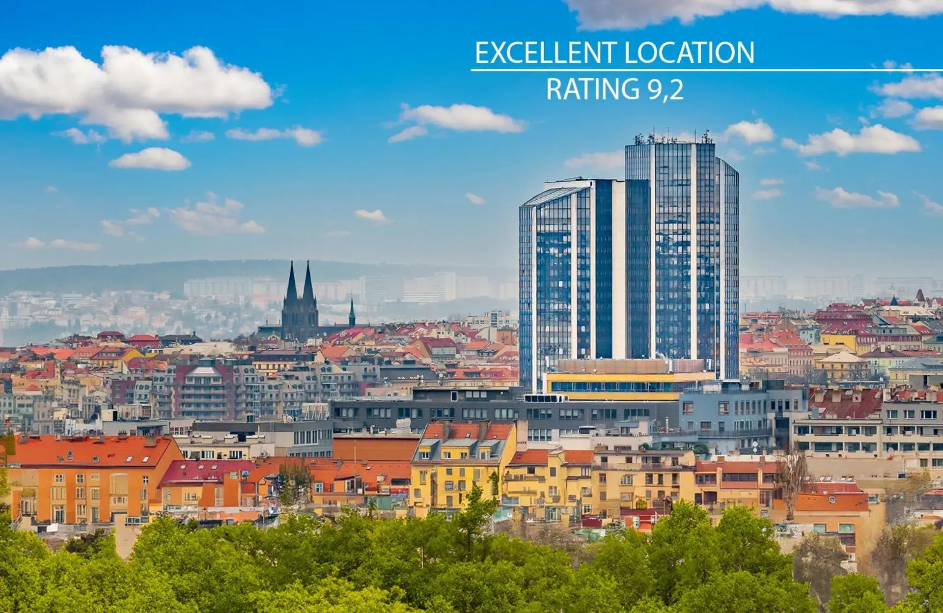Property building in Grand Hotel Prague Towers - Czech Leading Hotels Property building in Grand Hotel Prague Towers - Czech Leading Hotels