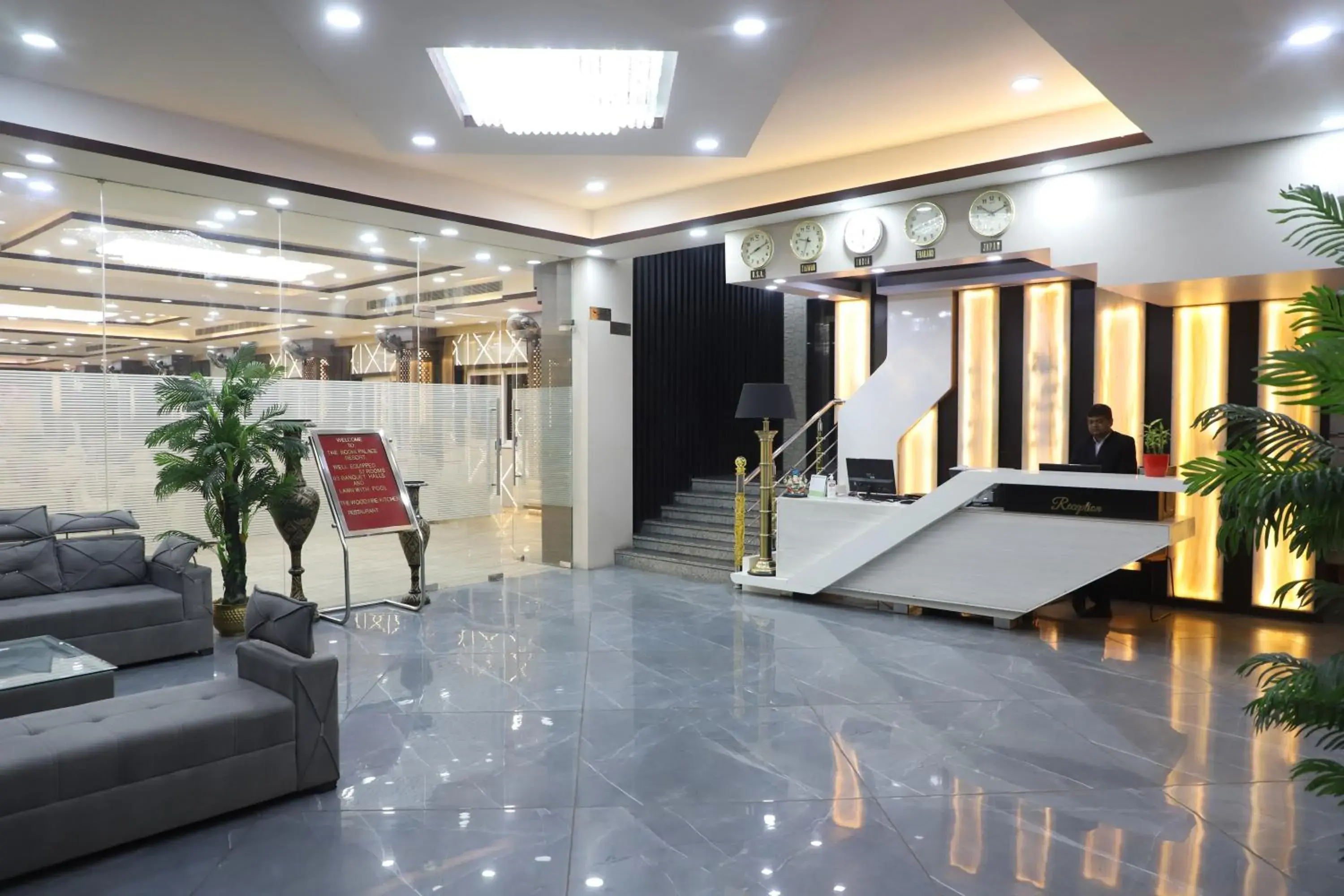 Lobby or reception in THE BODHI PALACE RESORT Lobby or reception in THE BODHI PALACE RESORT