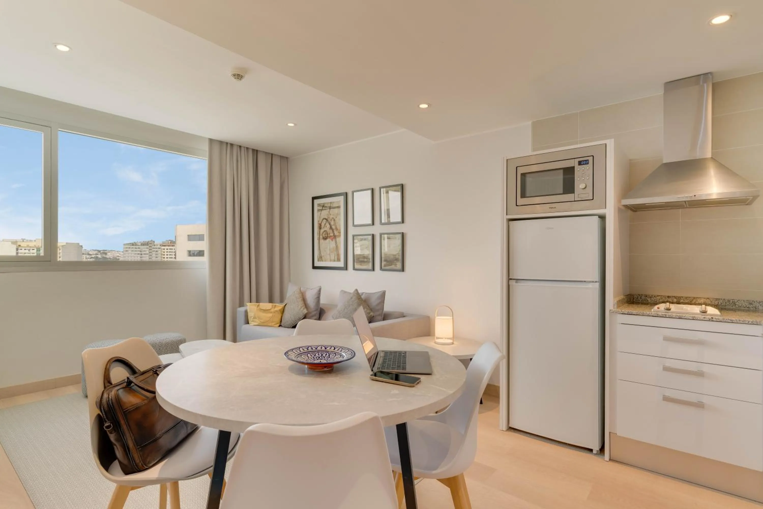 Kitchen or kitchenette in Pestana Tanger - City Center Hotel Suites & Apartments