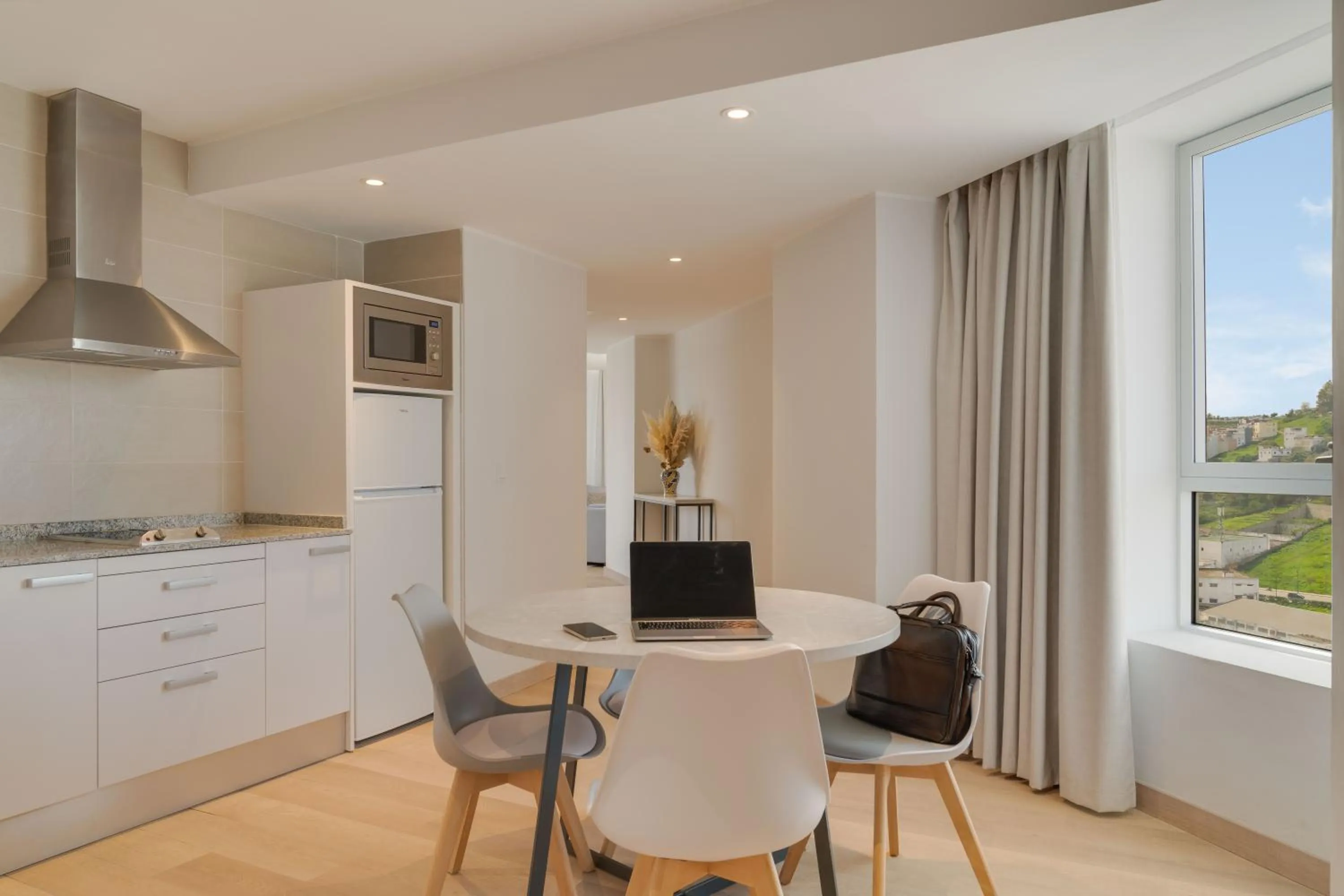 Kitchen or kitchenette in Pestana Tanger - City Center Hotel Suites & Apartments