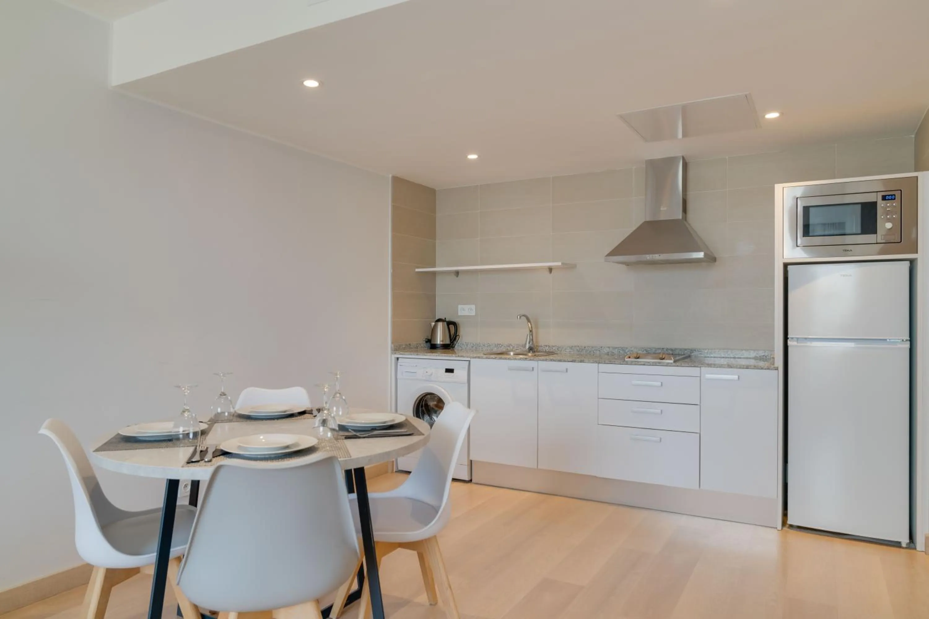 Kitchen or kitchenette in Pestana Tanger - City Center Hotel Suites & Apartments