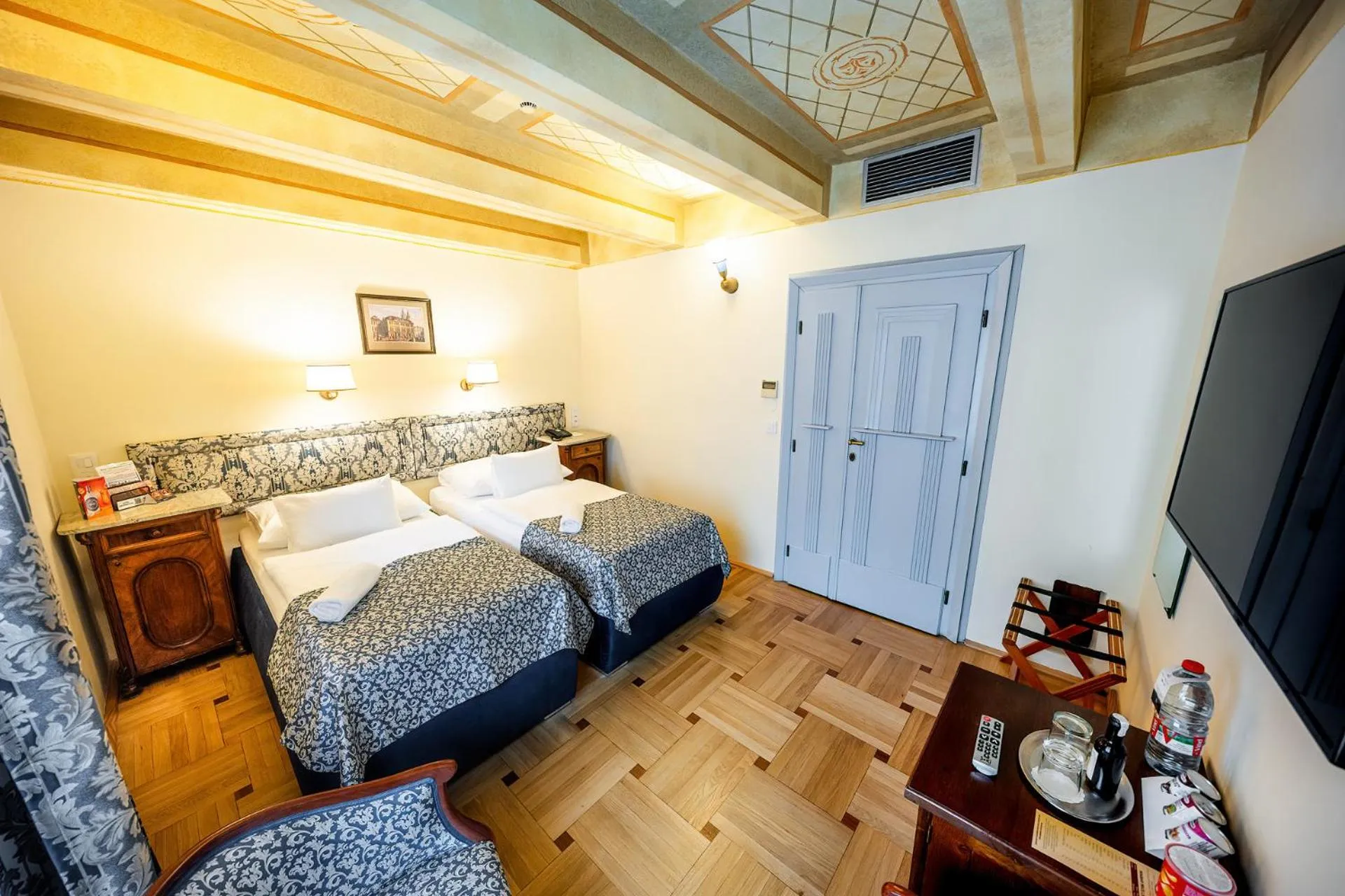 Bedroom, Bed in Hotel Elite Prague