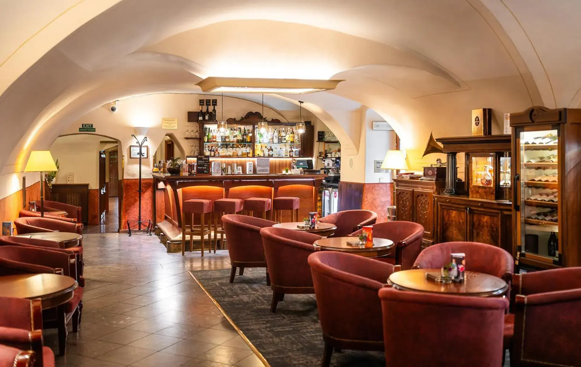 Lounge or bar in Hotel Elite Prague Lounge or bar in Hotel Elite Prague