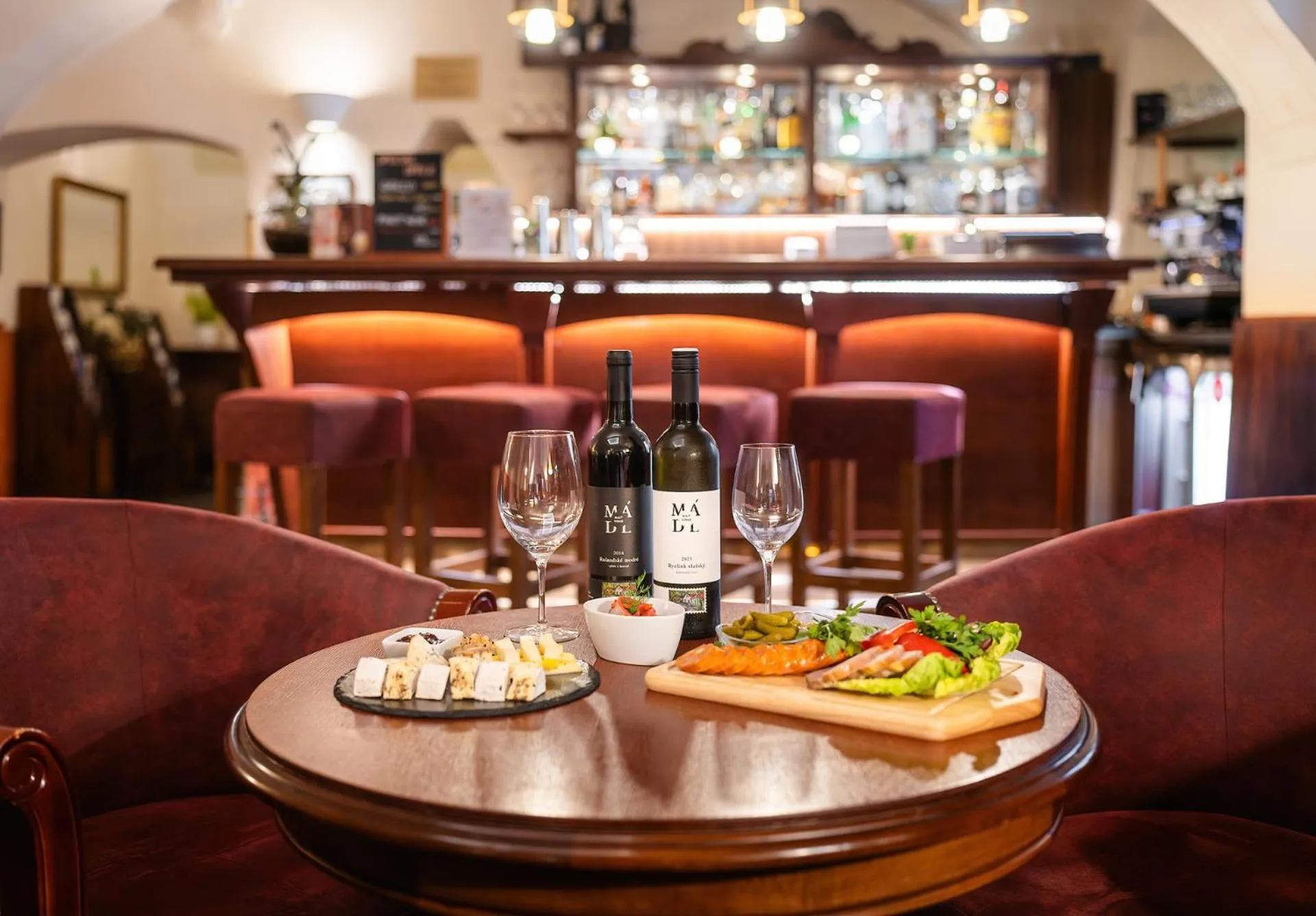 Lounge or bar in Hotel Elite Prague