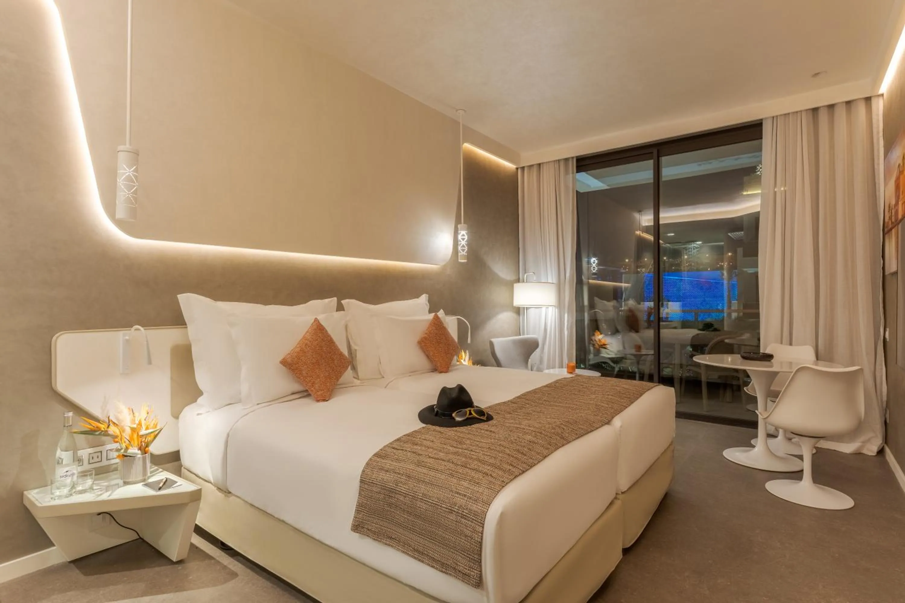 Bedroom, Bed in Pestana CR7 Marrakech