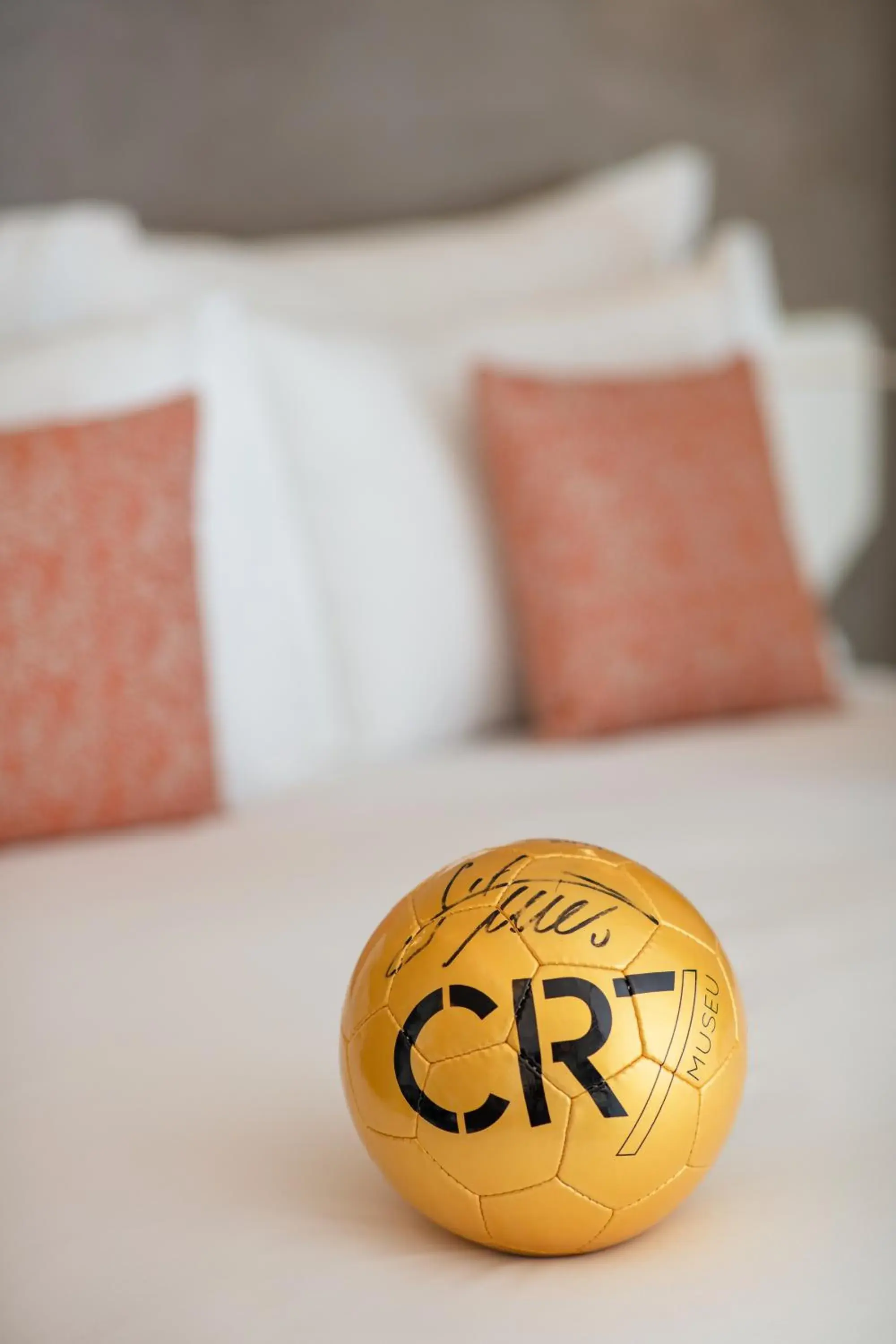 Decorative detail, Bed in Pestana CR7 Marrakech Decorative detail, Bed in Pestana CR7 Marrakech