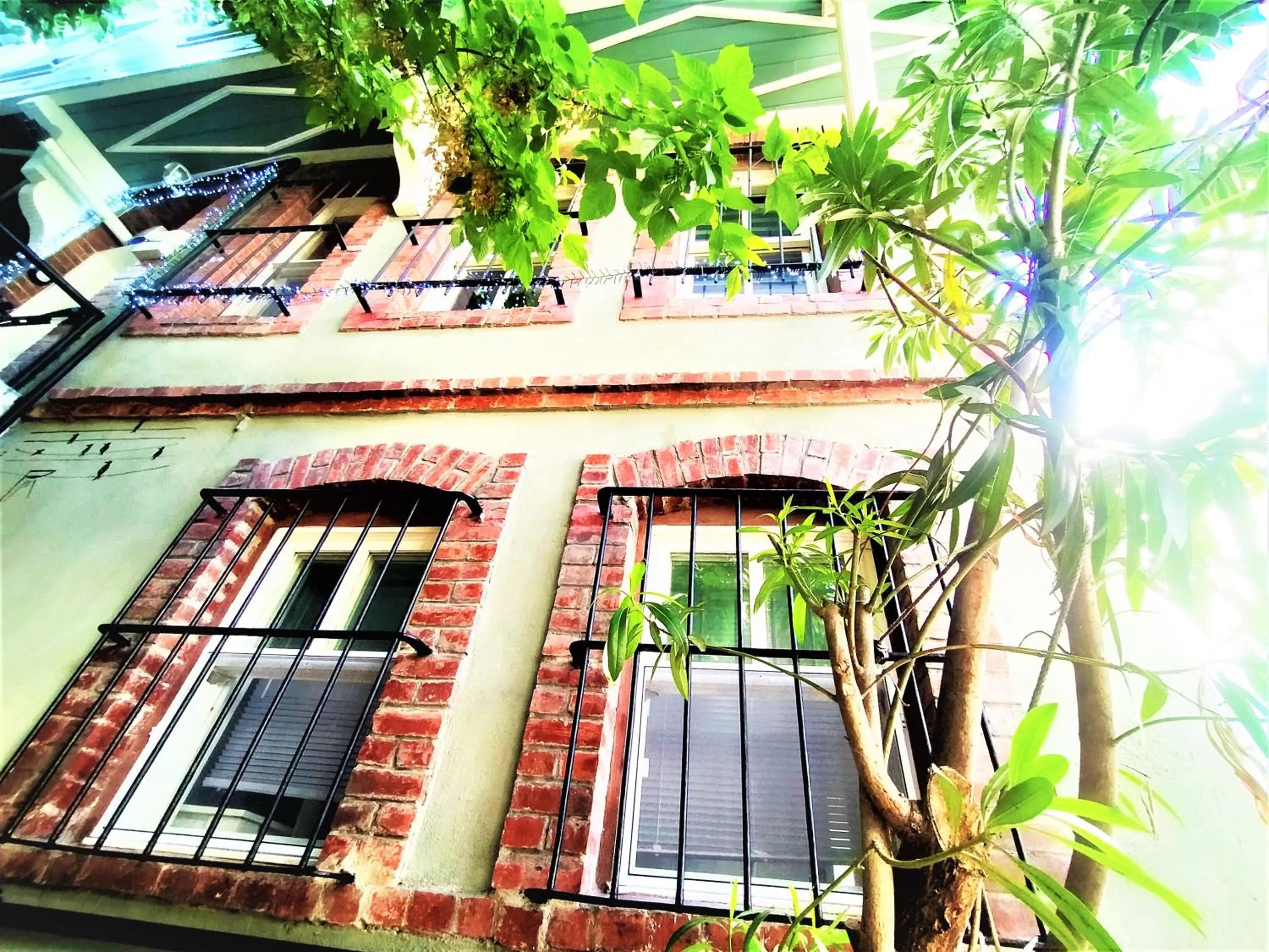 Garden view in Dreamers V&V Hotel Cihangir