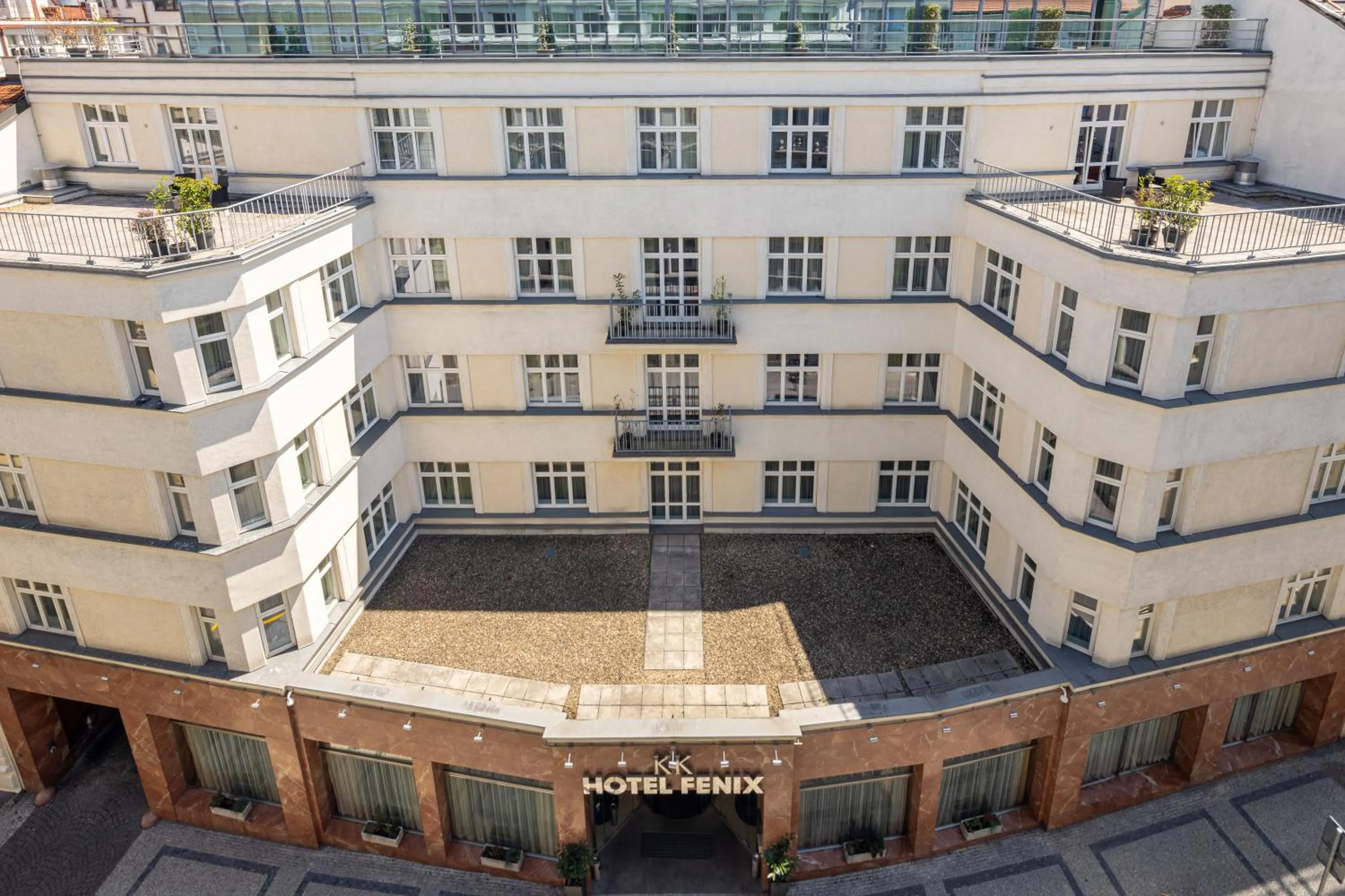 Property building in K+K Hotel Fenix
