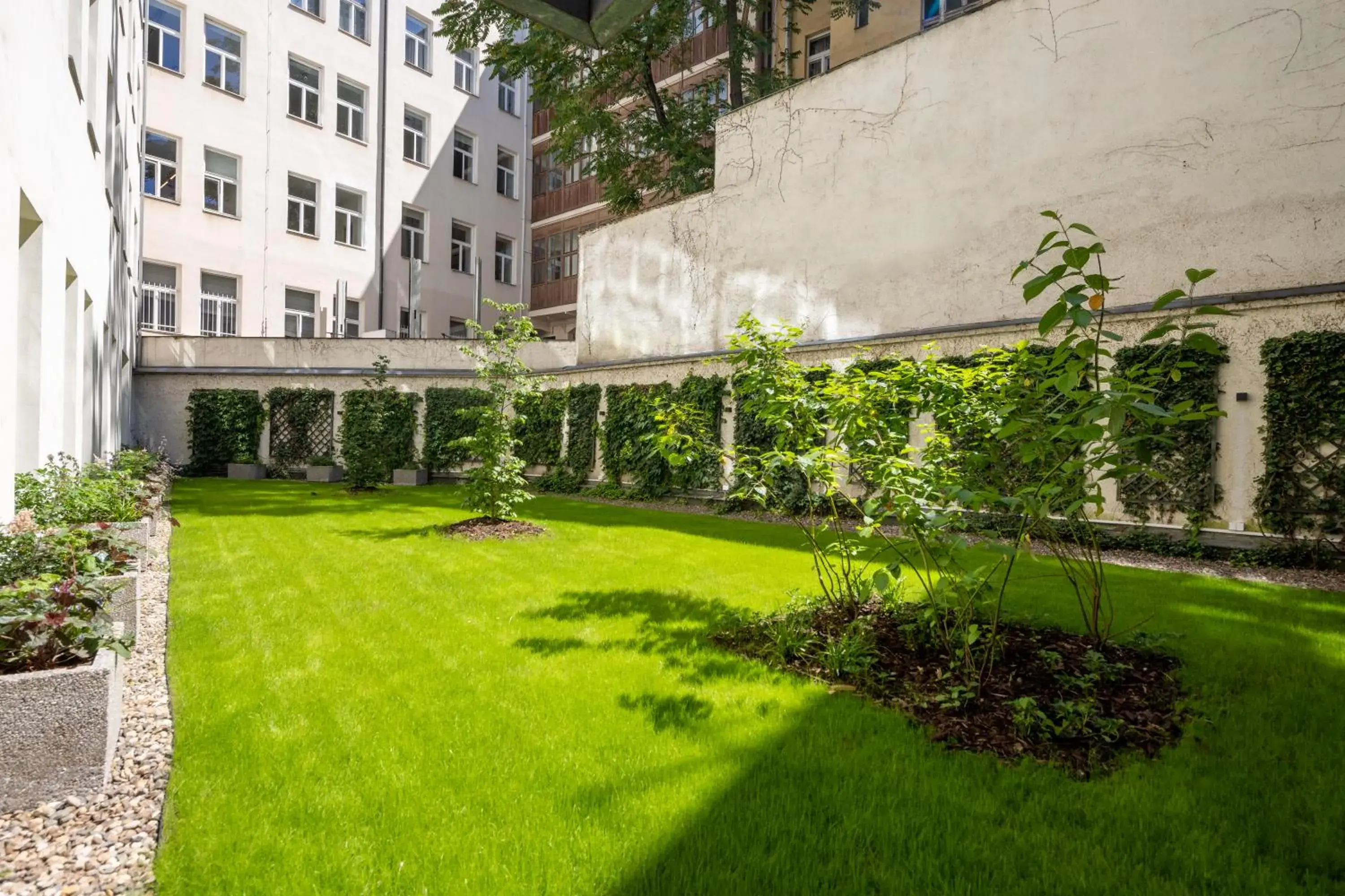 Garden view in K+K Hotel Fenix Garden view in K+K Hotel Fenix